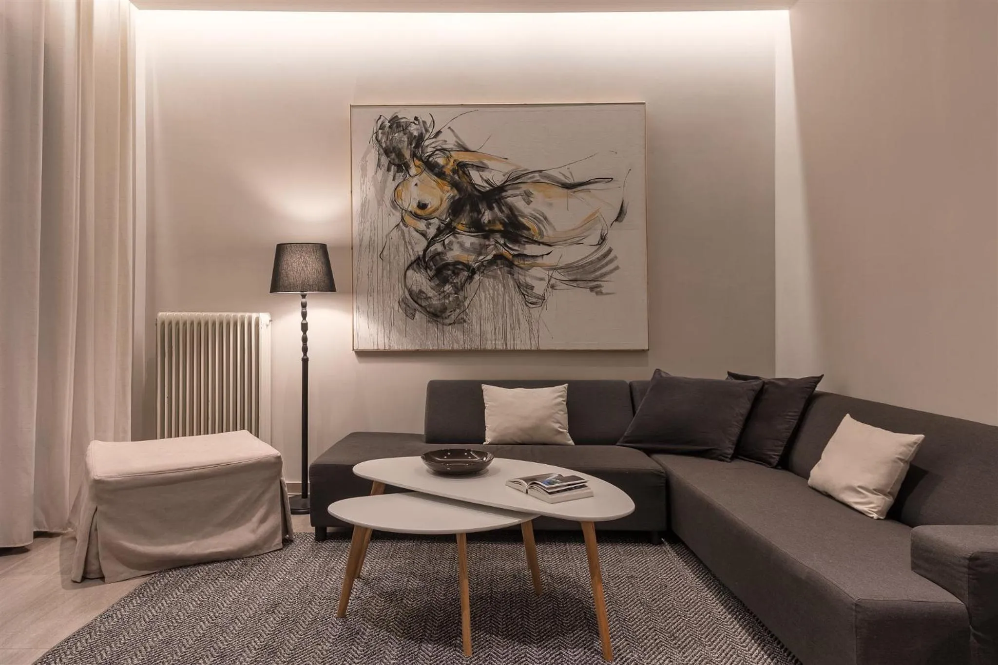 Living room in Anvy Stylish Suites Ioannina