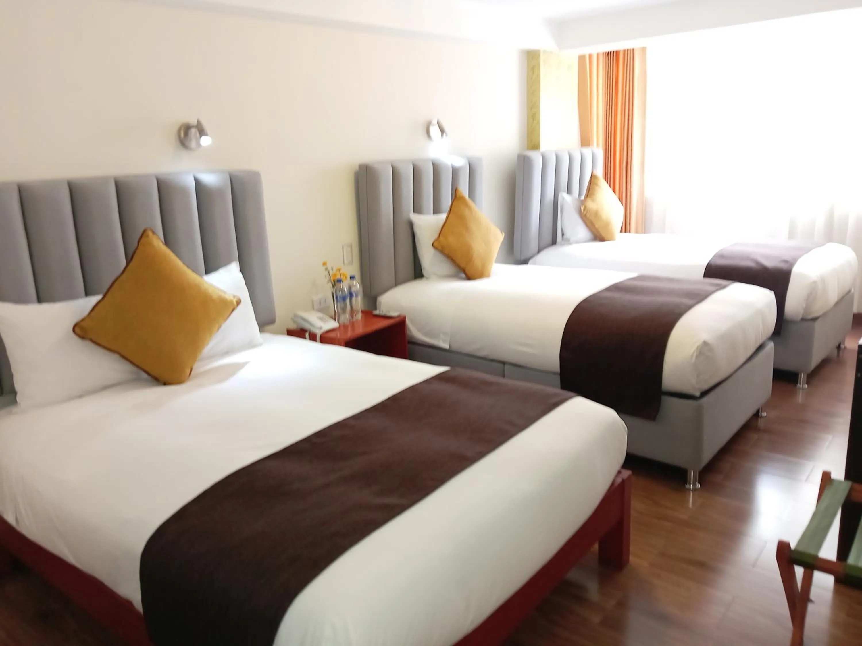 Bed in Hotel Pucara Machupicchu