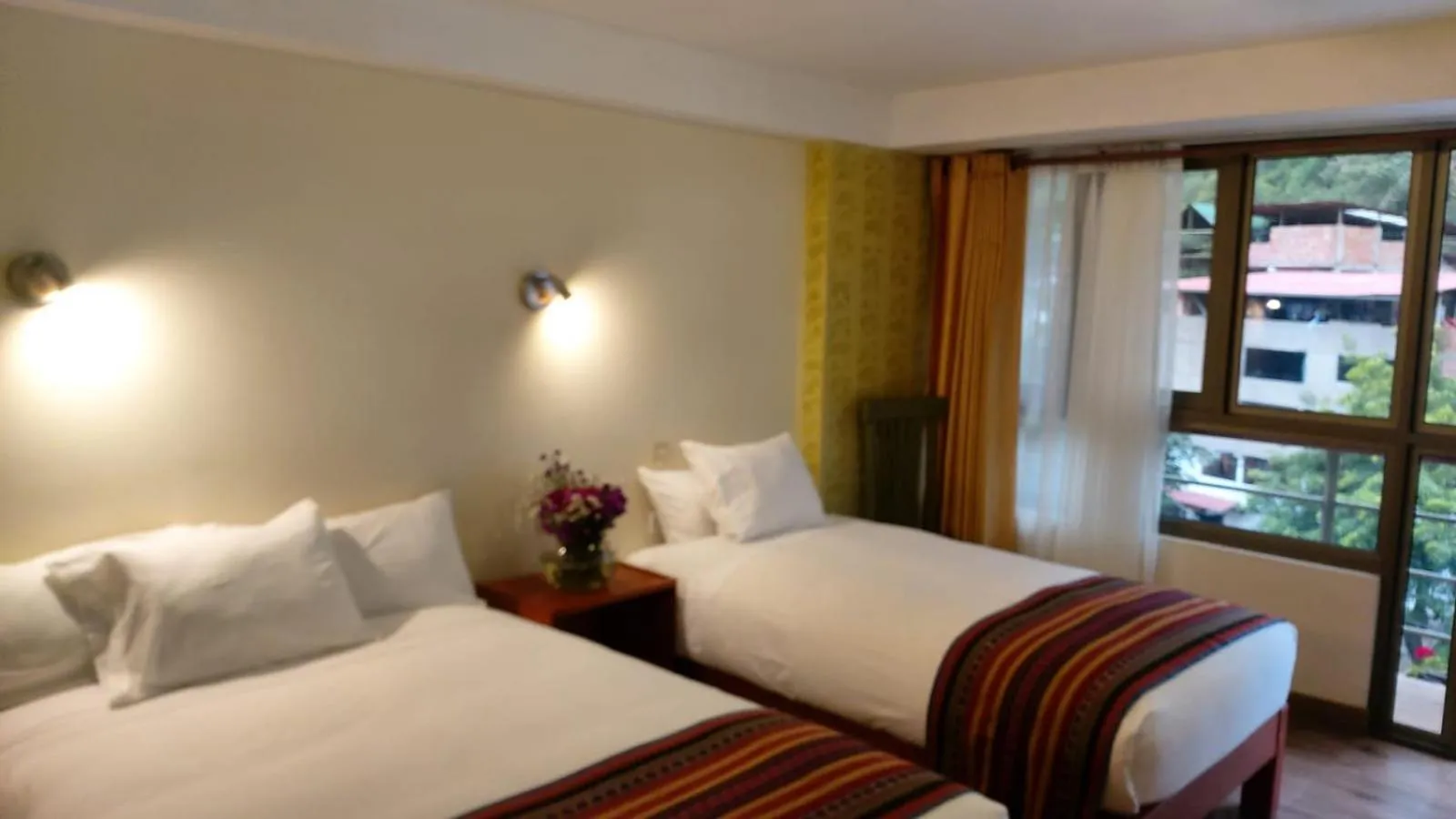 Bed in Hotel Pucara Machupicchu