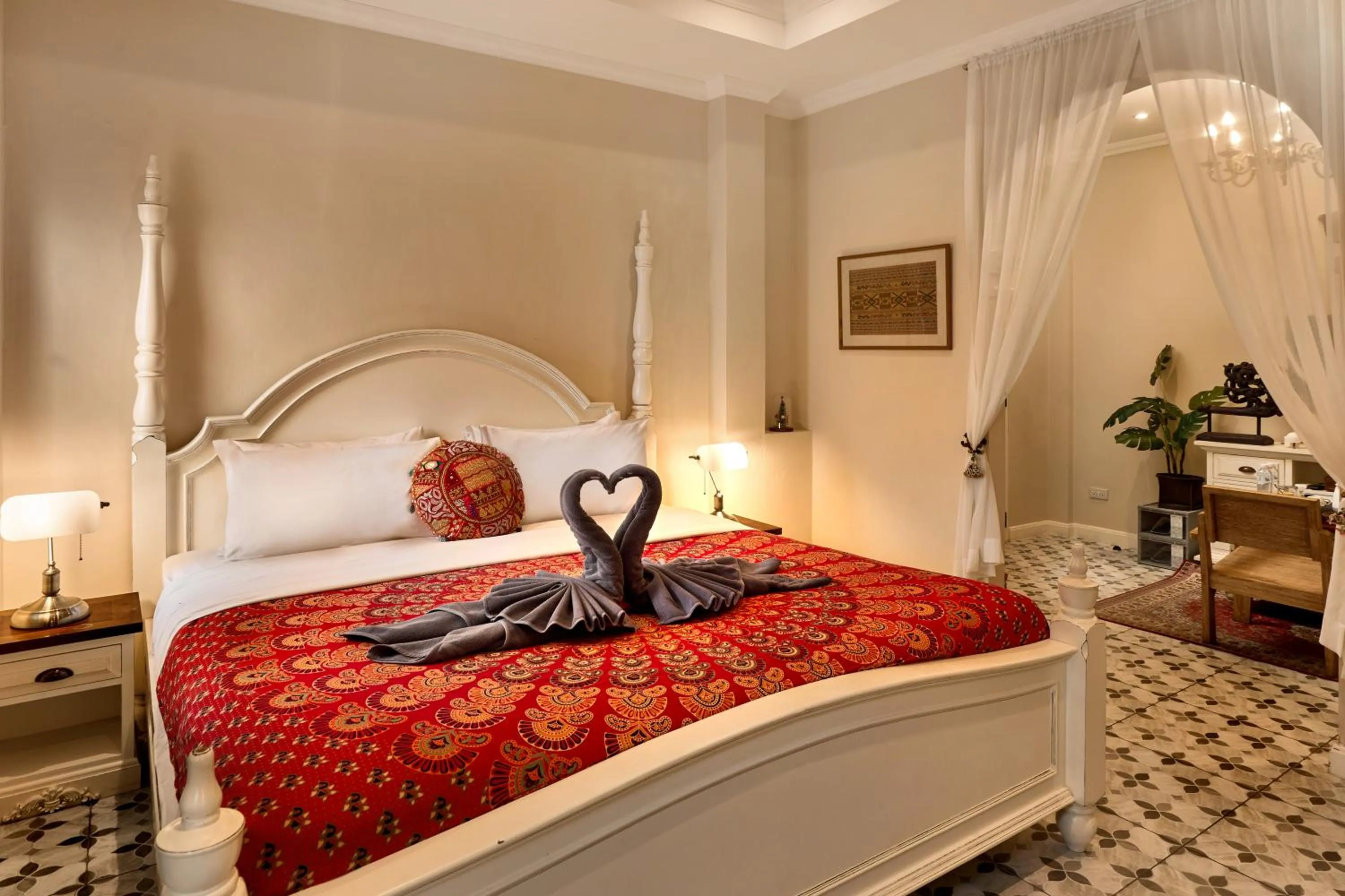 Bedroom, Bed in Pran At Kumuang Boutique House