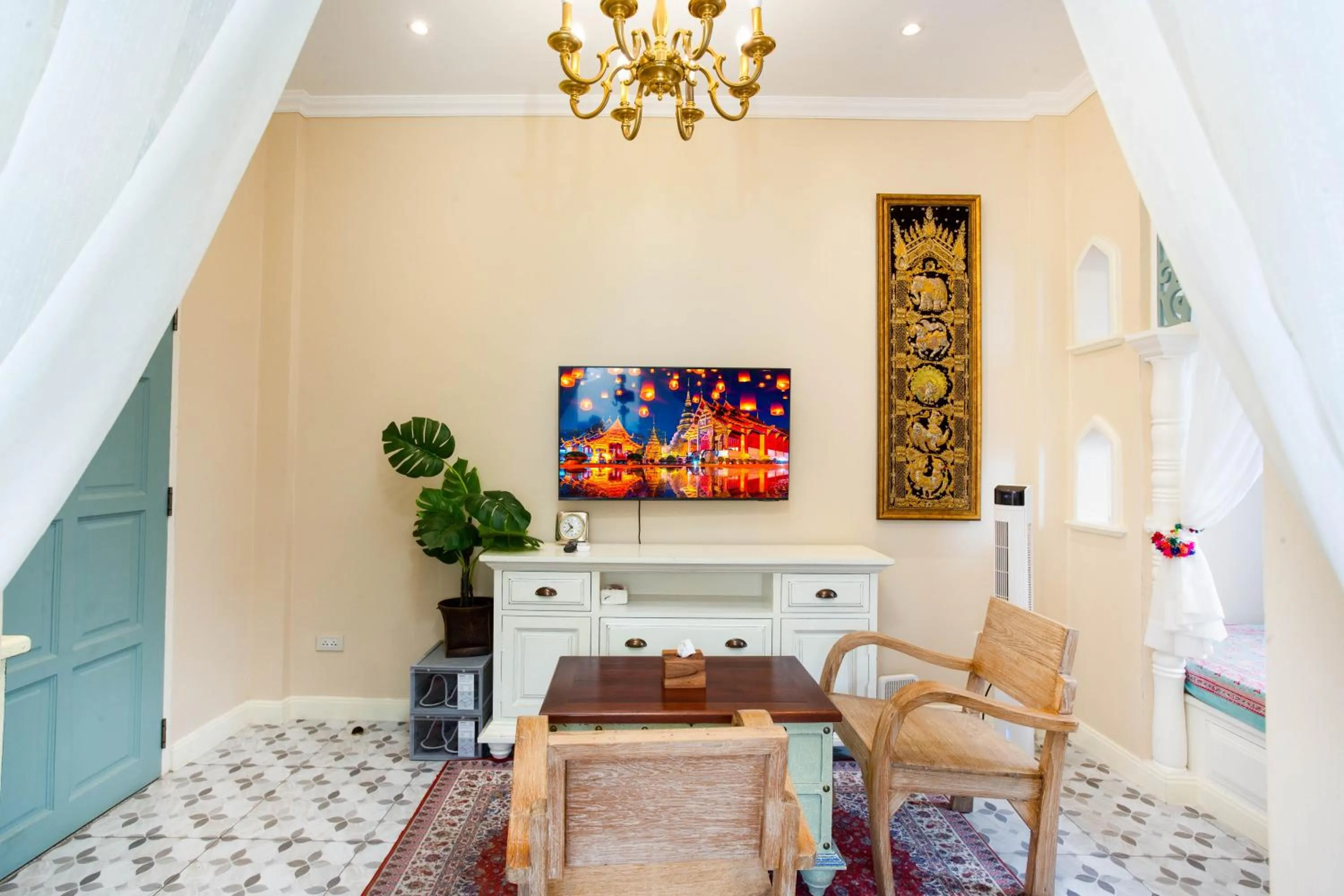 TV and multimedia in Pran At Kumuang Boutique House