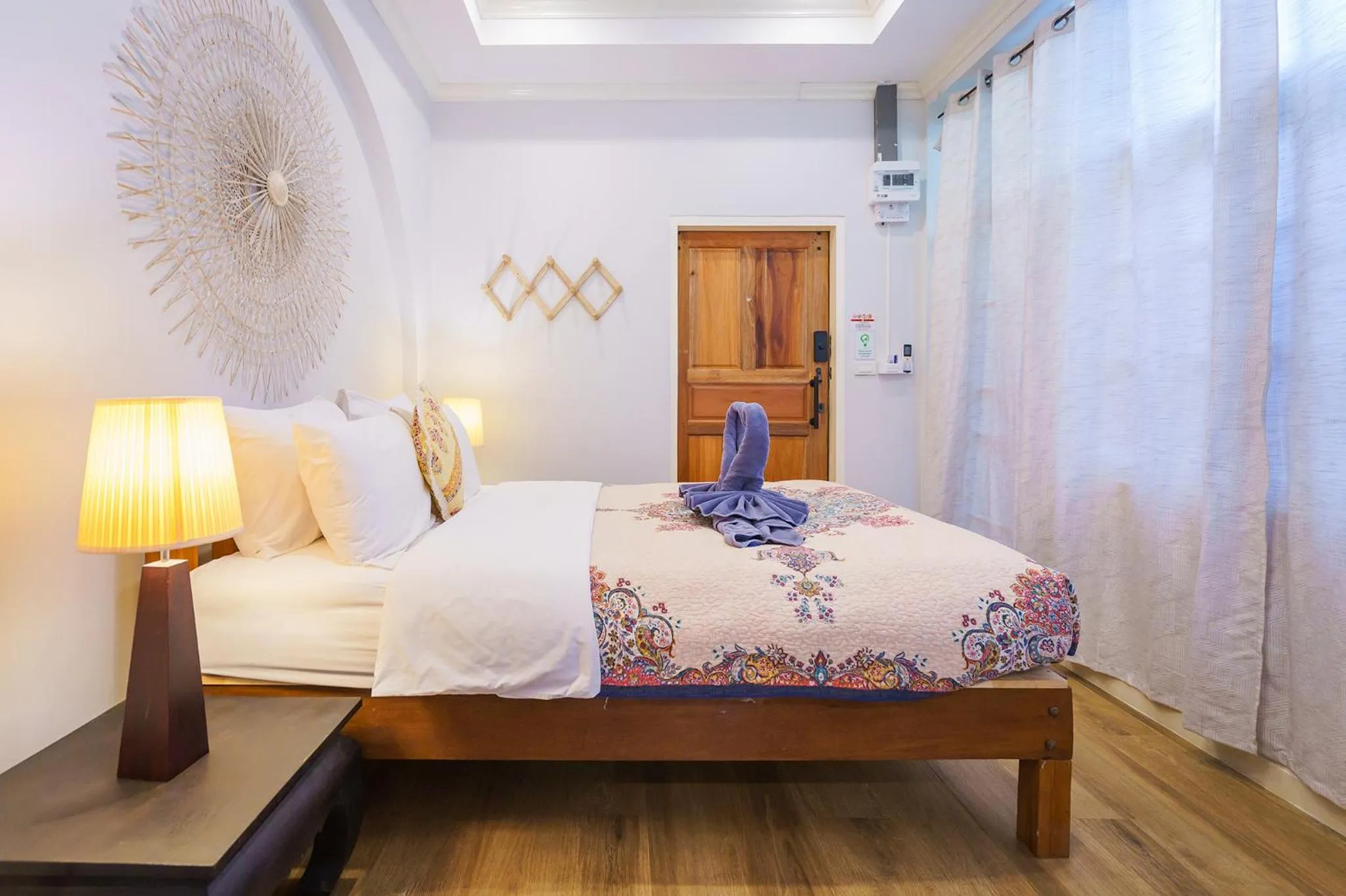 Bed in Pran At Kumuang Boutique House