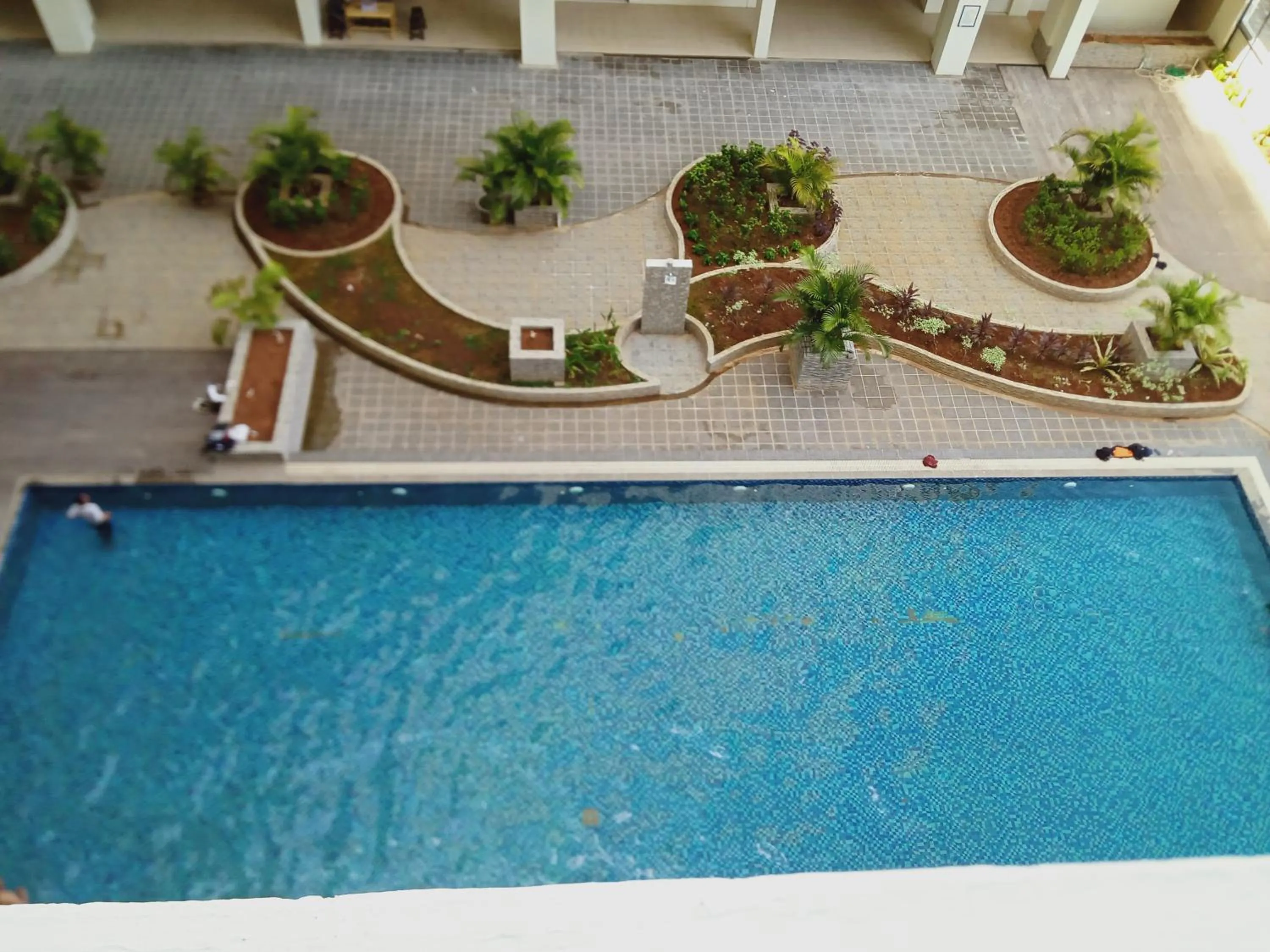 Balcony/Terrace in De Green Inn Serua