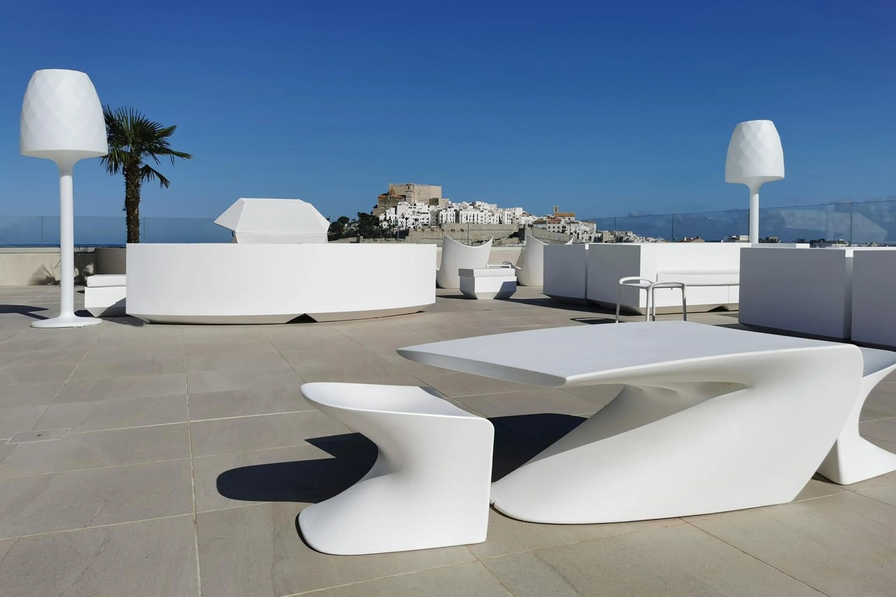 Balcony/Terrace in Hotel & Spa Castillo de Peñíscola 4* Sup