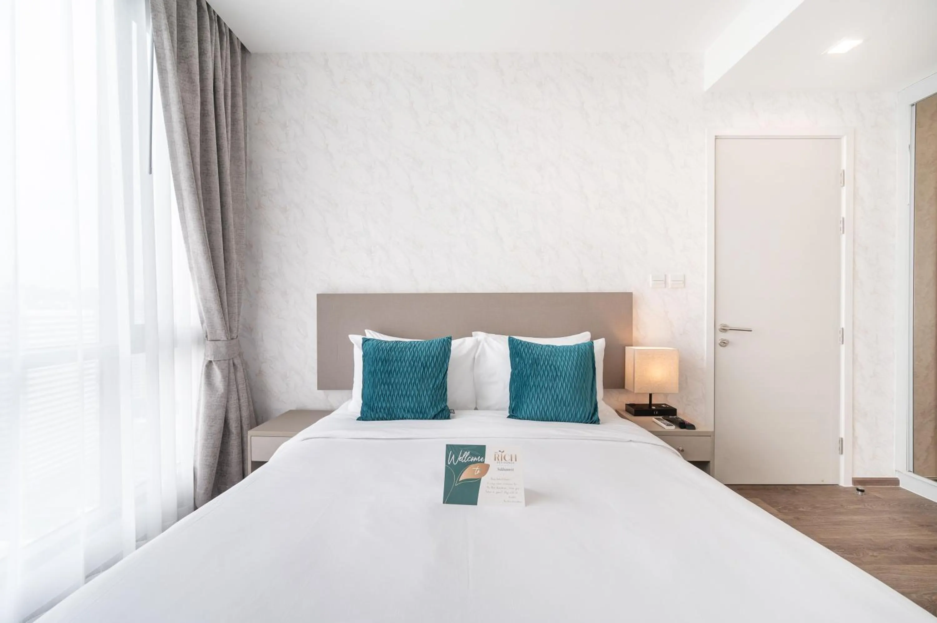 Bed in The Rich Residence Sukhumvit Nana