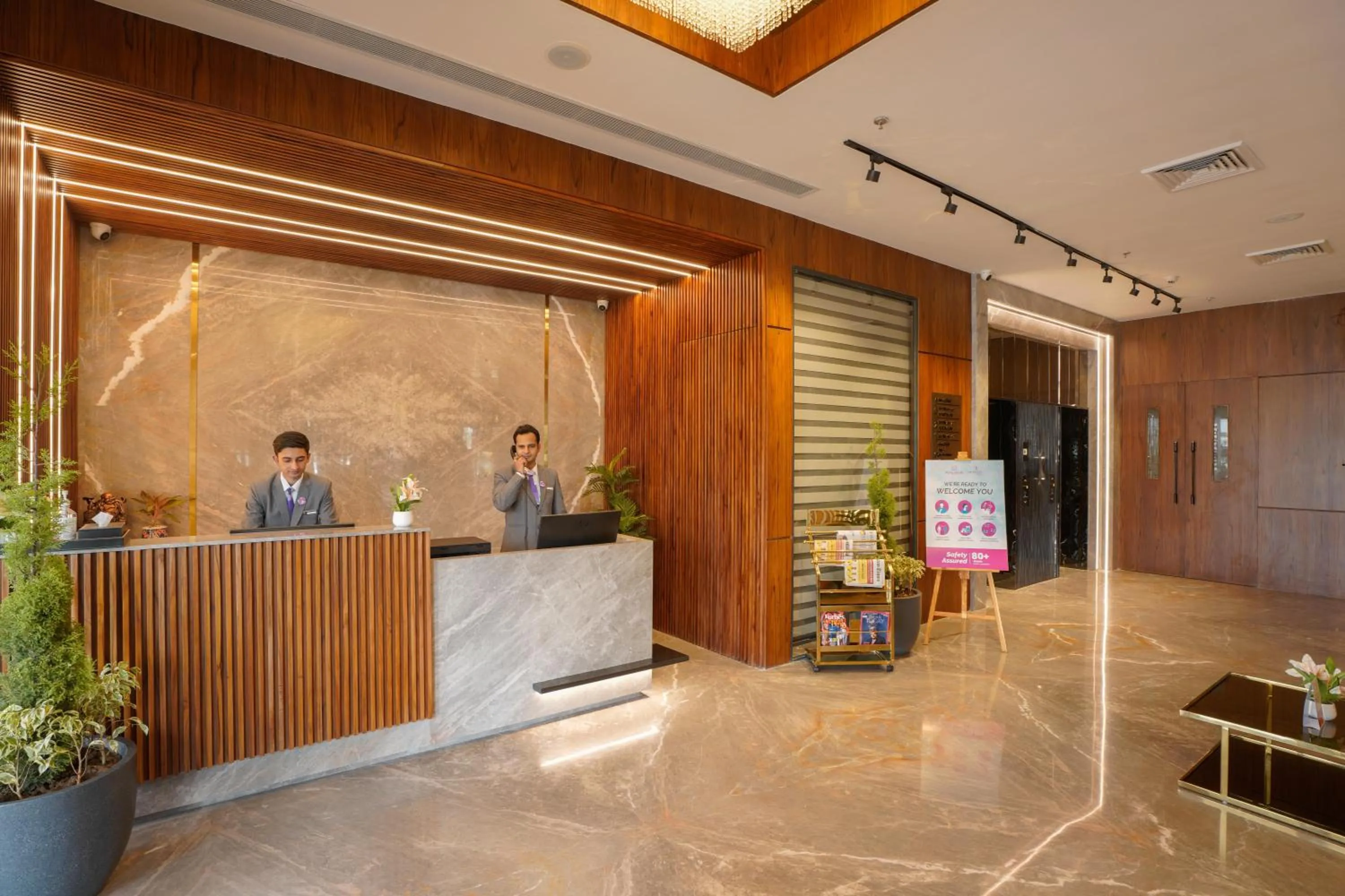 Lobby or reception in Regenta Place Chandigarh Mohali