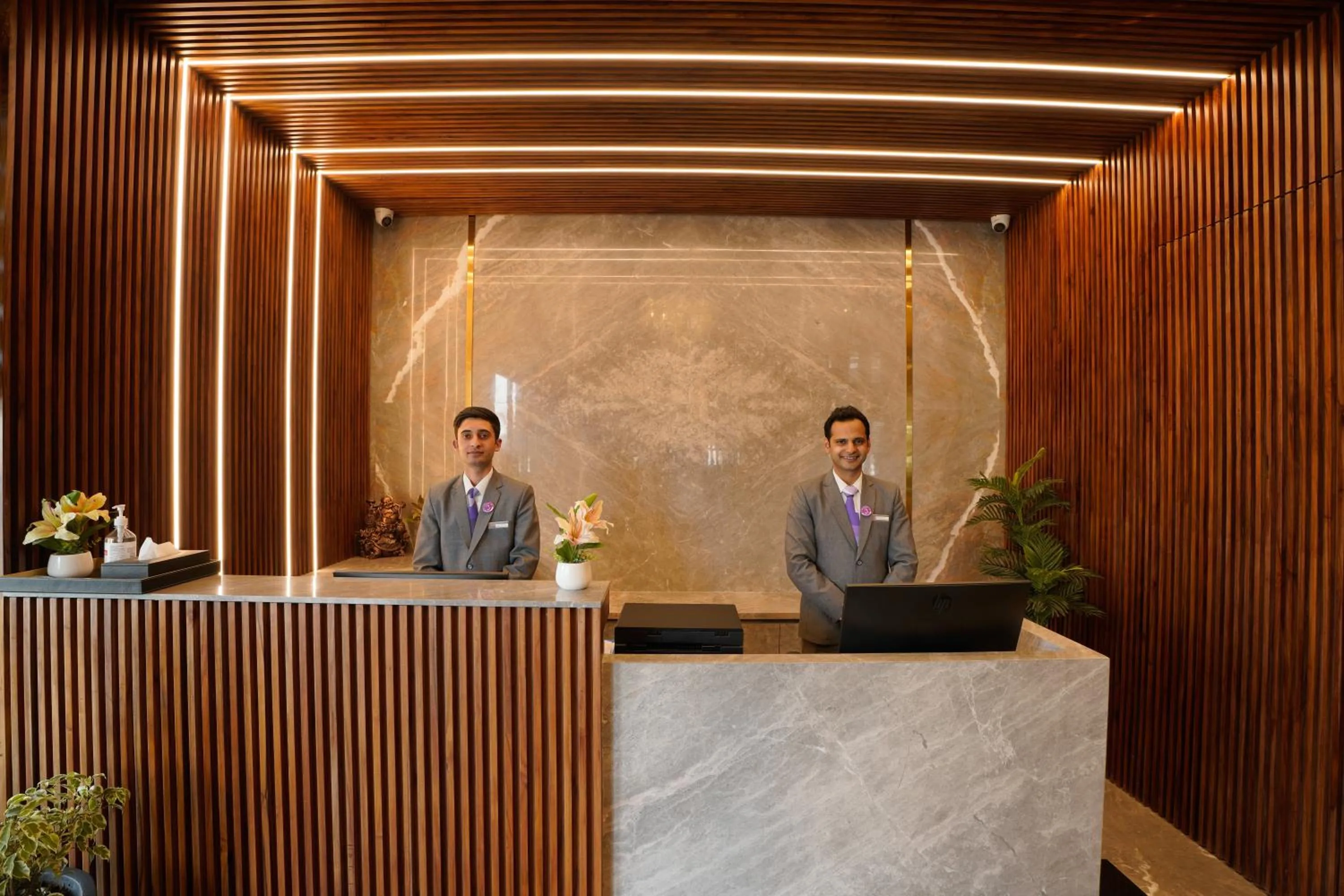 Lobby or reception in Regenta Place Chandigarh Mohali