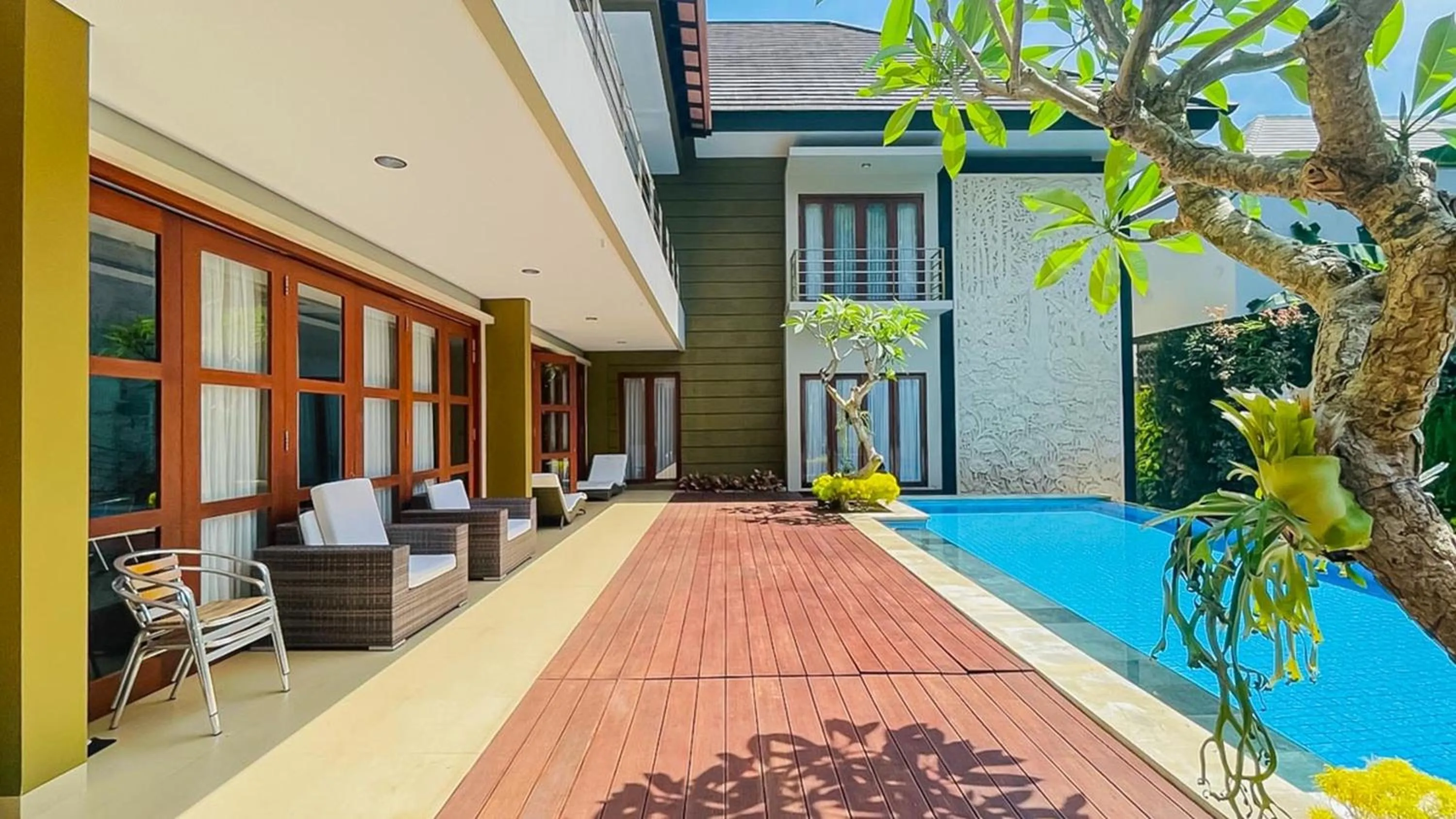 Property building in Merbau Luxurious Villa Senggigi by The Lavana - 5 Bedroom Villa