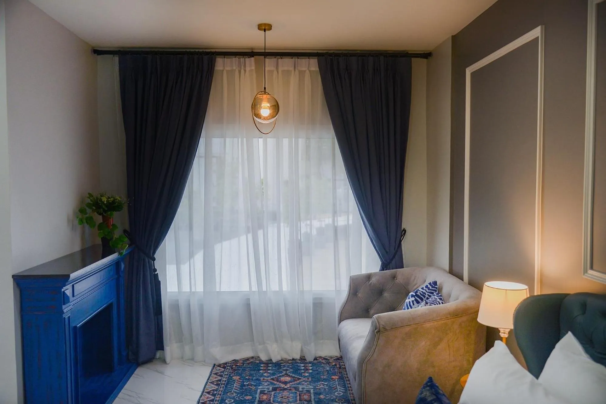 Living room, Bed in JB Grand Resort