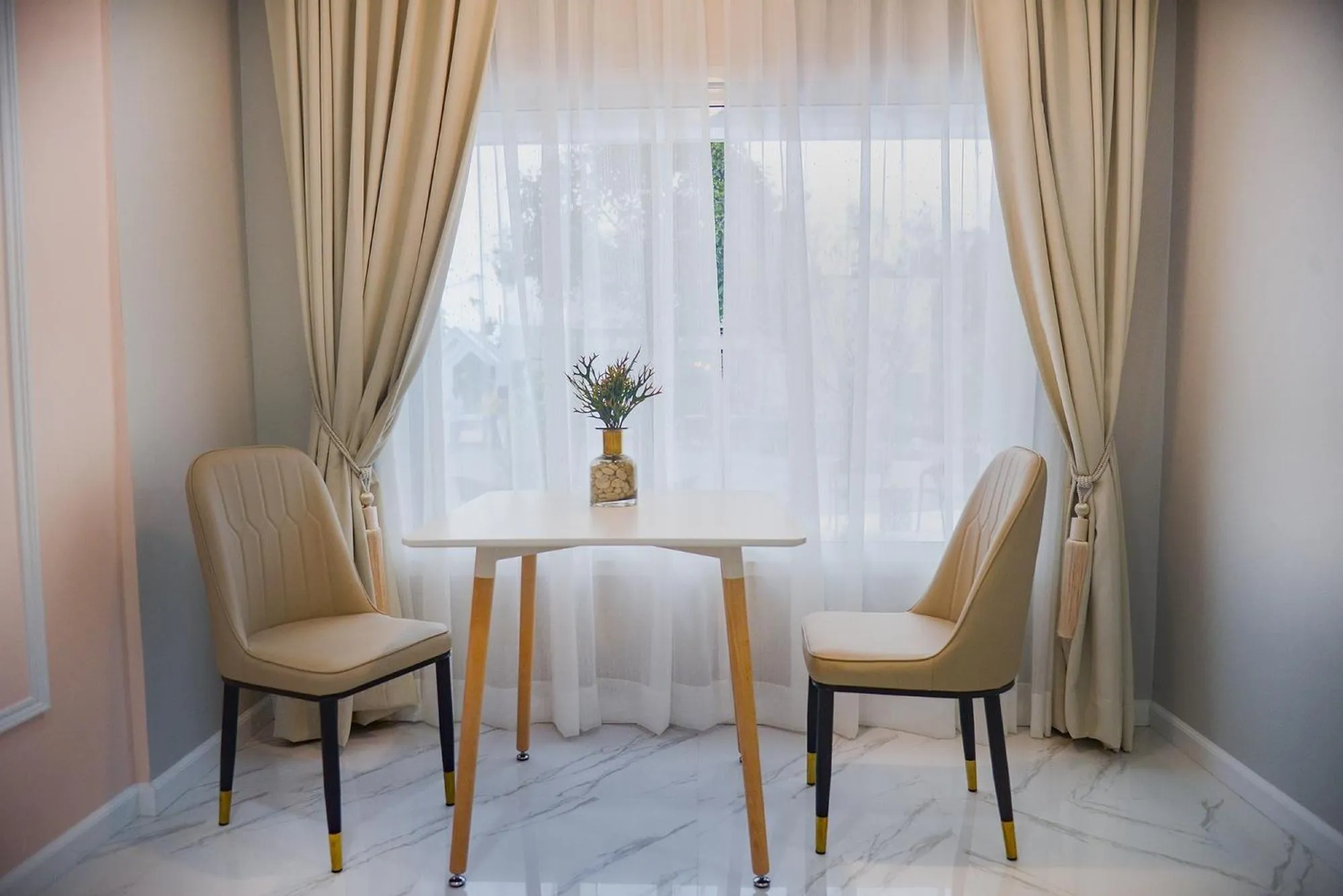 Seating area in JB Grand Resort