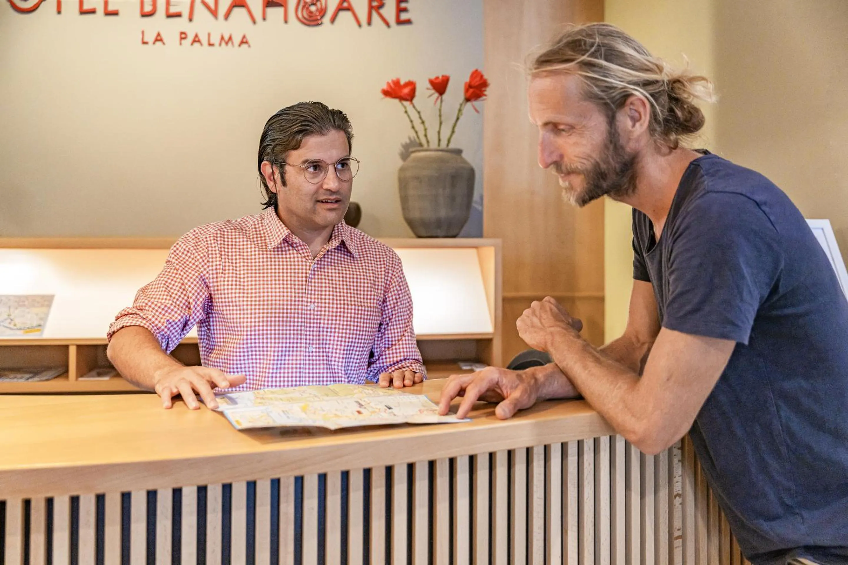 Lobby or reception in Hotel Benahoare
