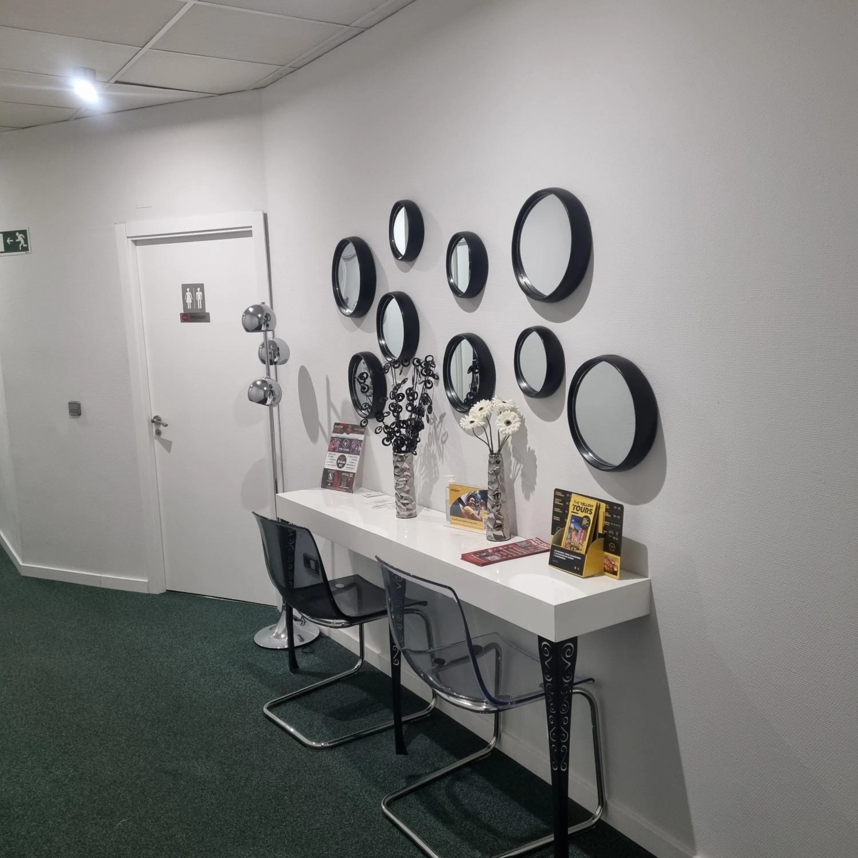 Bird's eye view in Hostal Lauria