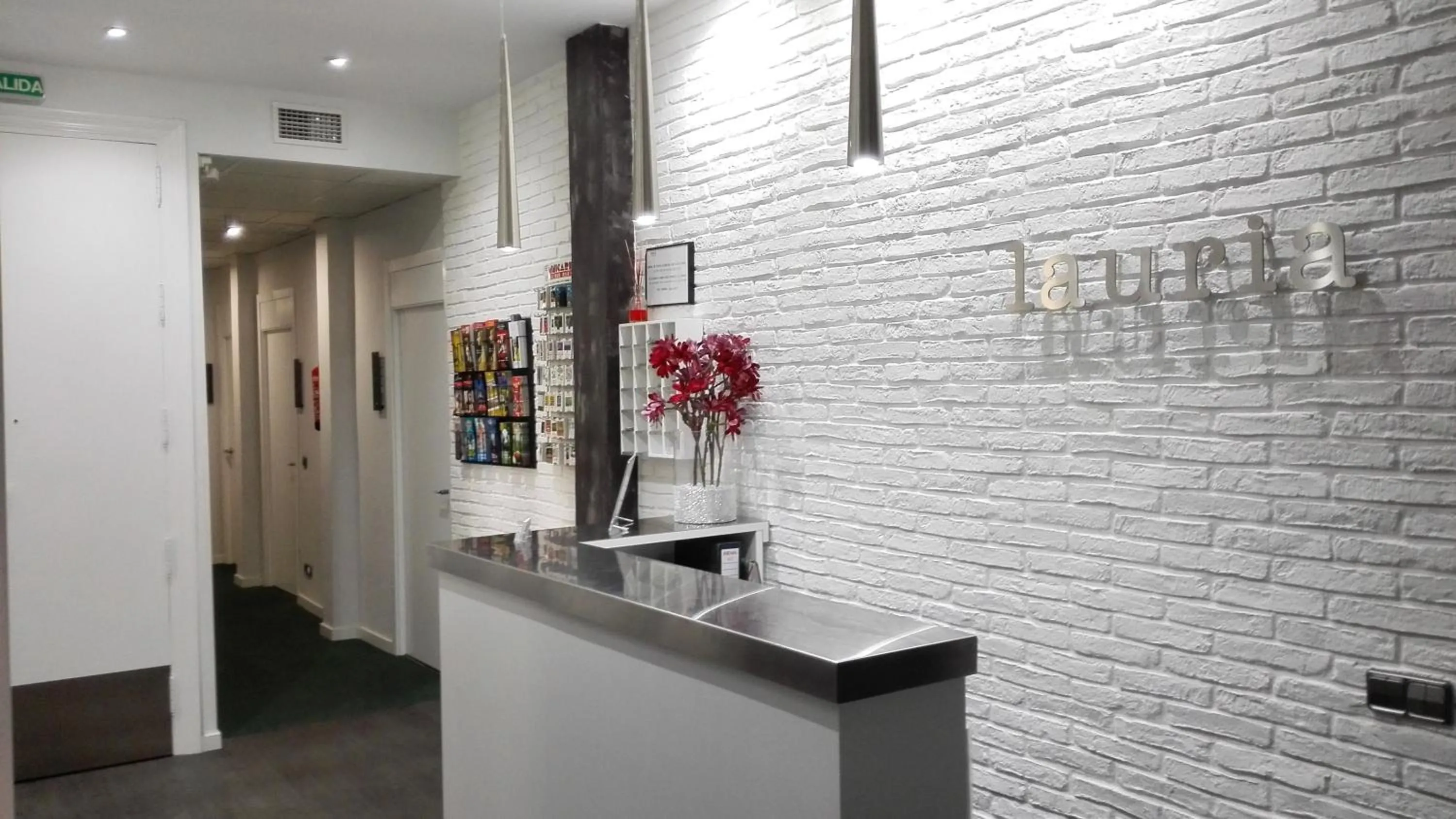 Lobby or reception in Hostal Lauria