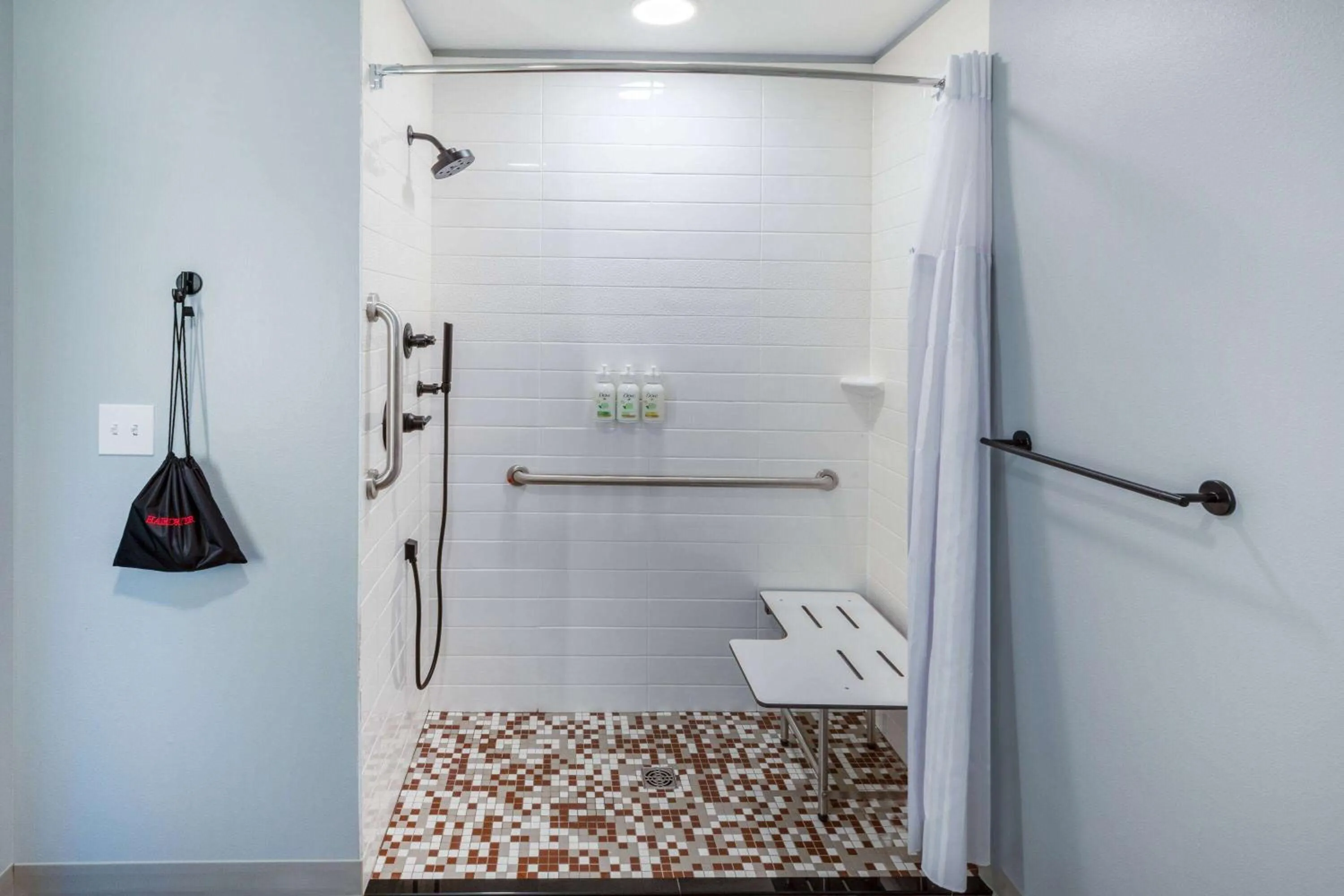 Shower in AmericInn by Wyndham Mountain Home