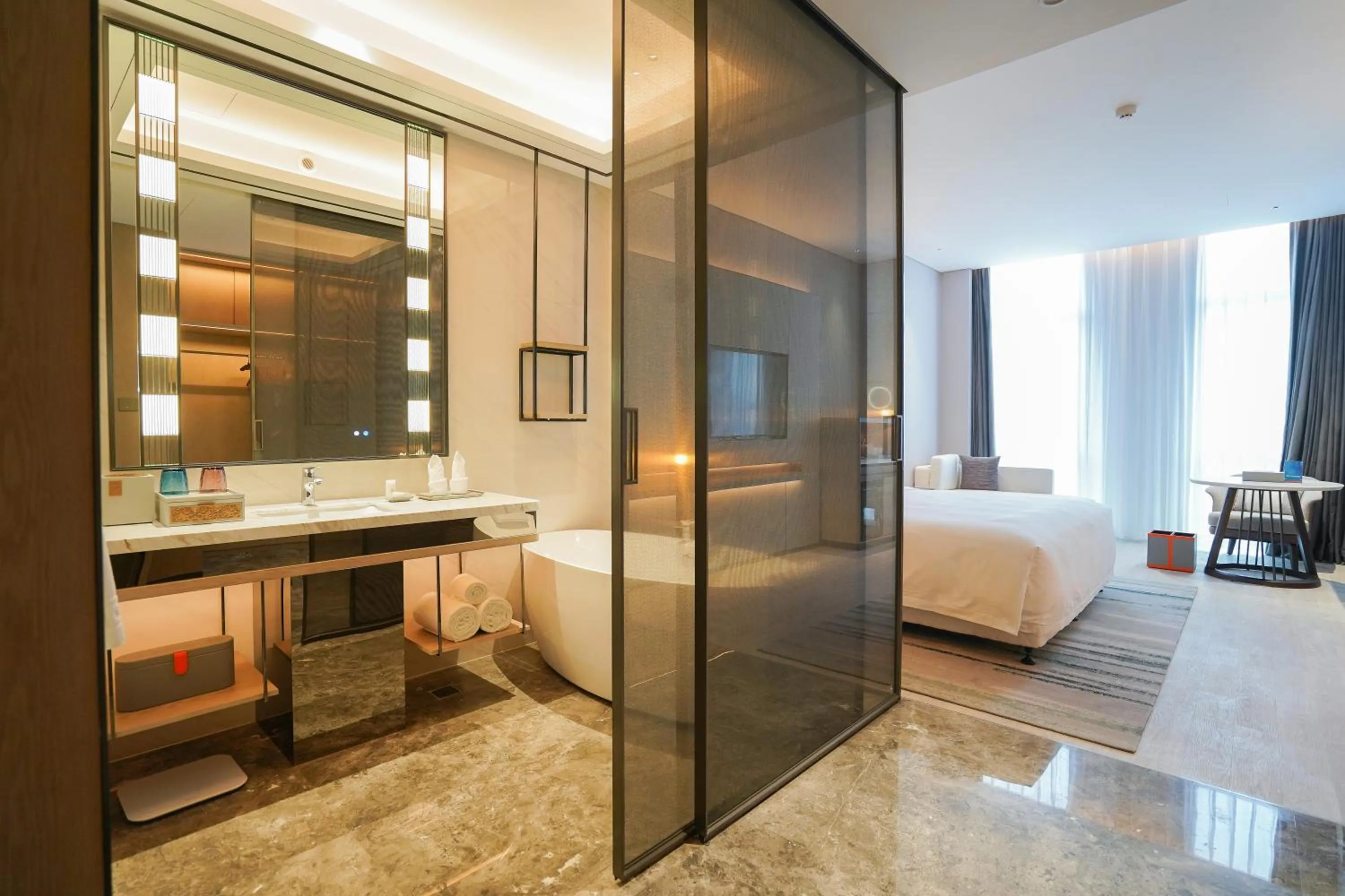 Bathroom in Wyndham Handan Congtai