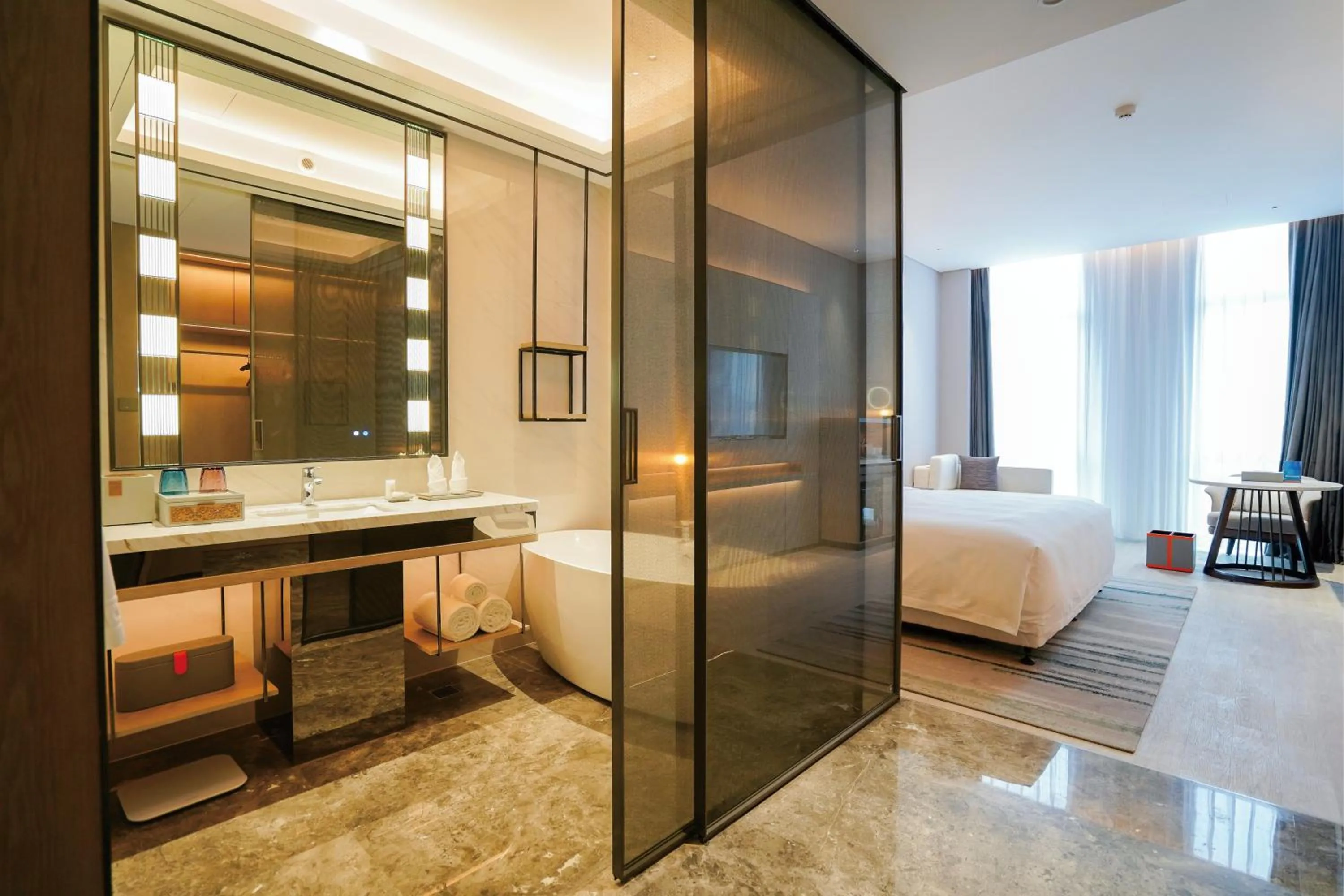 Photo of the whole room in Wyndham Handan Congtai