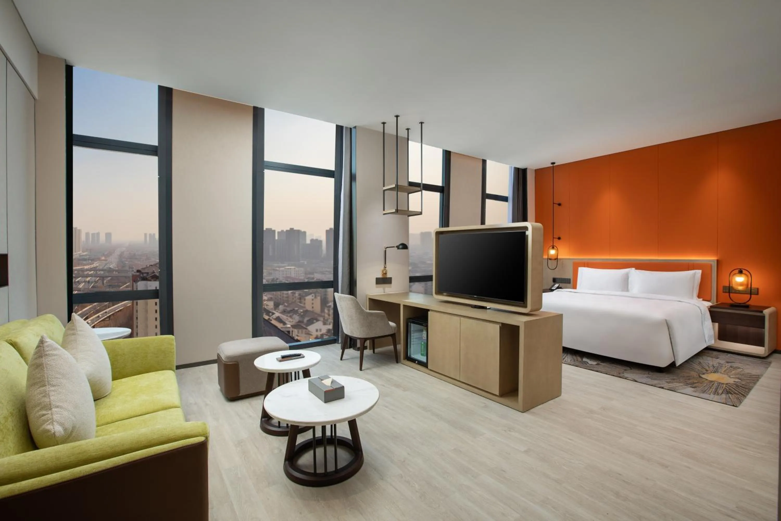 Photo of the whole room in Wyndham Handan Congtai