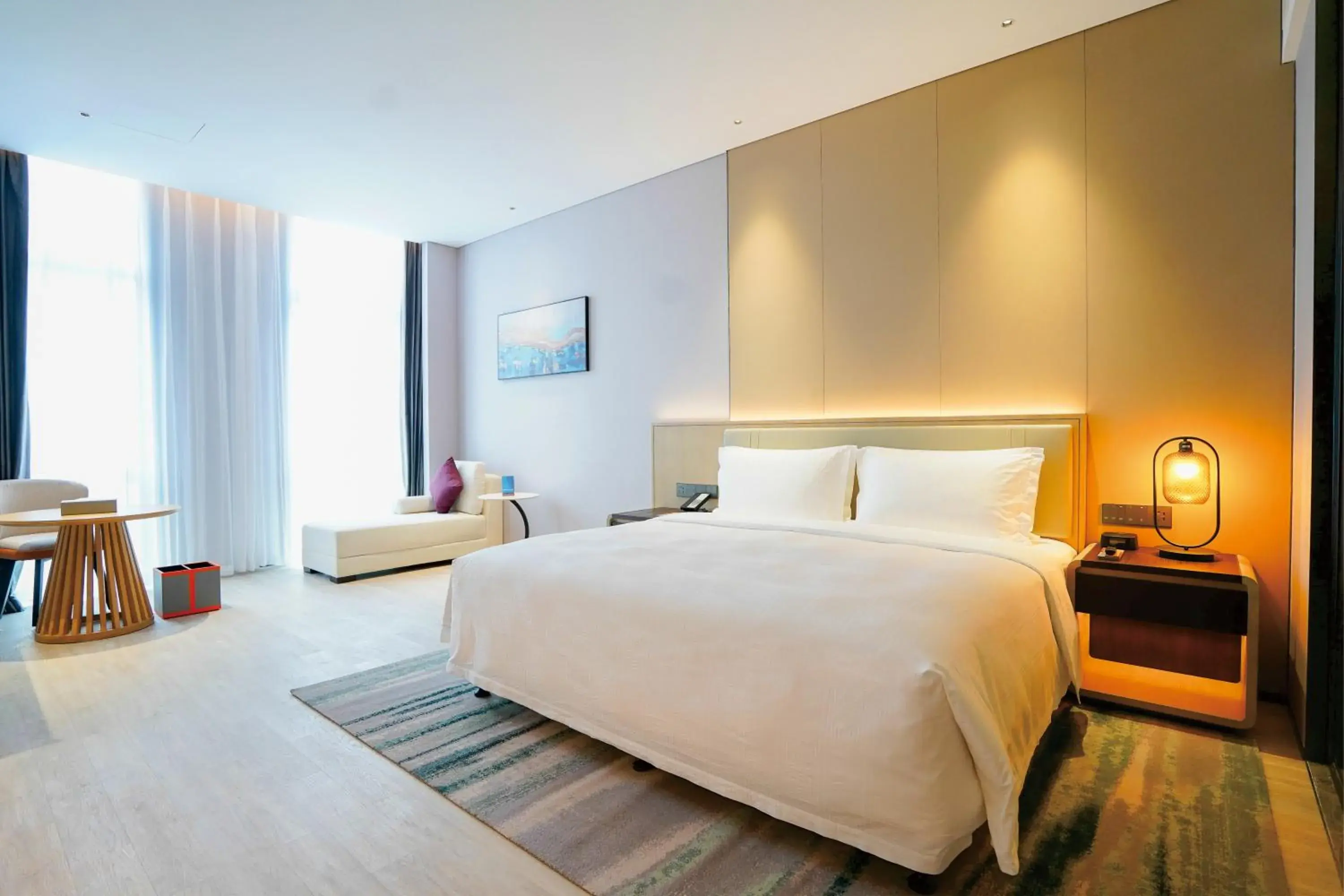 Deluxe King Room, Non-Smoking - single occupancy in Wyndham Handan Congtai Deluxe King Room, Non-Smoking - single occupancy in Wyndham Handan Congtai