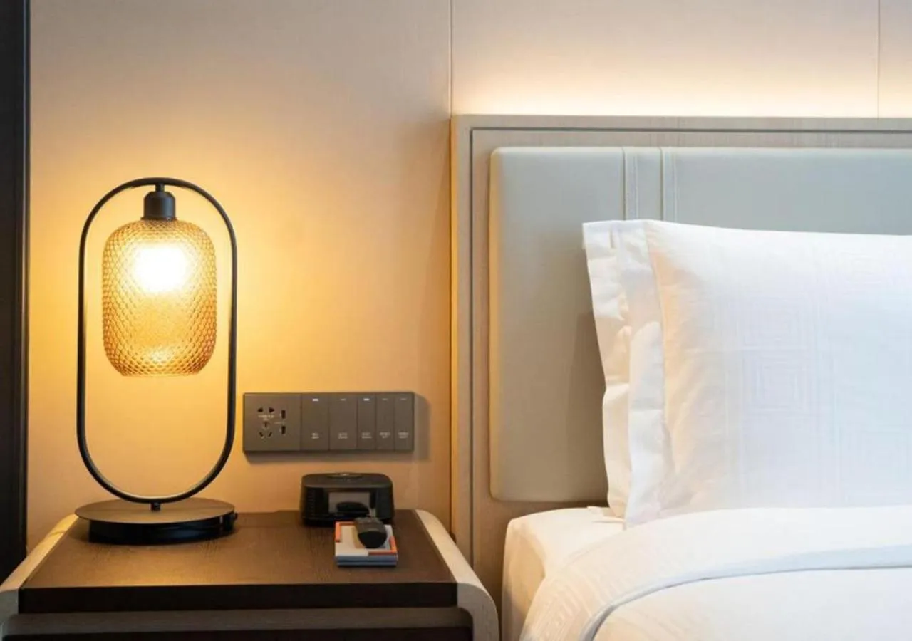 Bed in Wyndham Handan Congtai