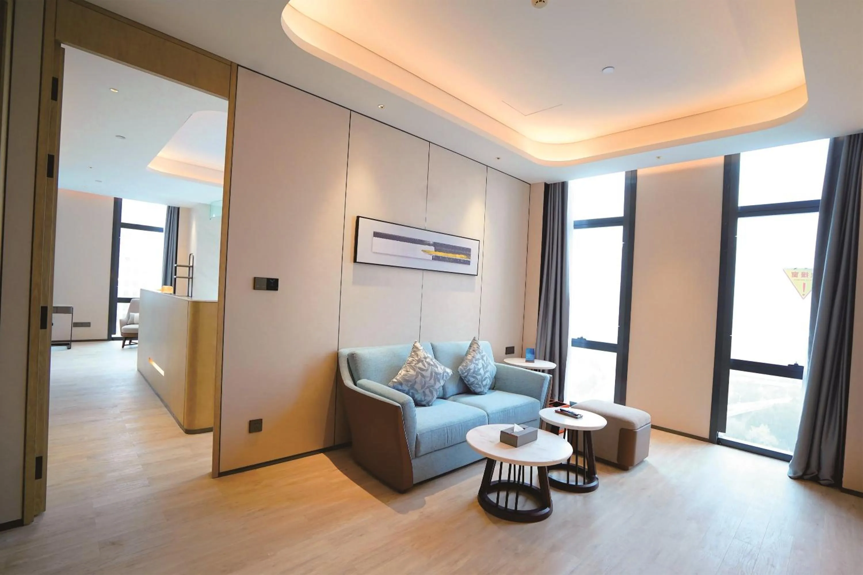 Living room in Wyndham Handan Congtai