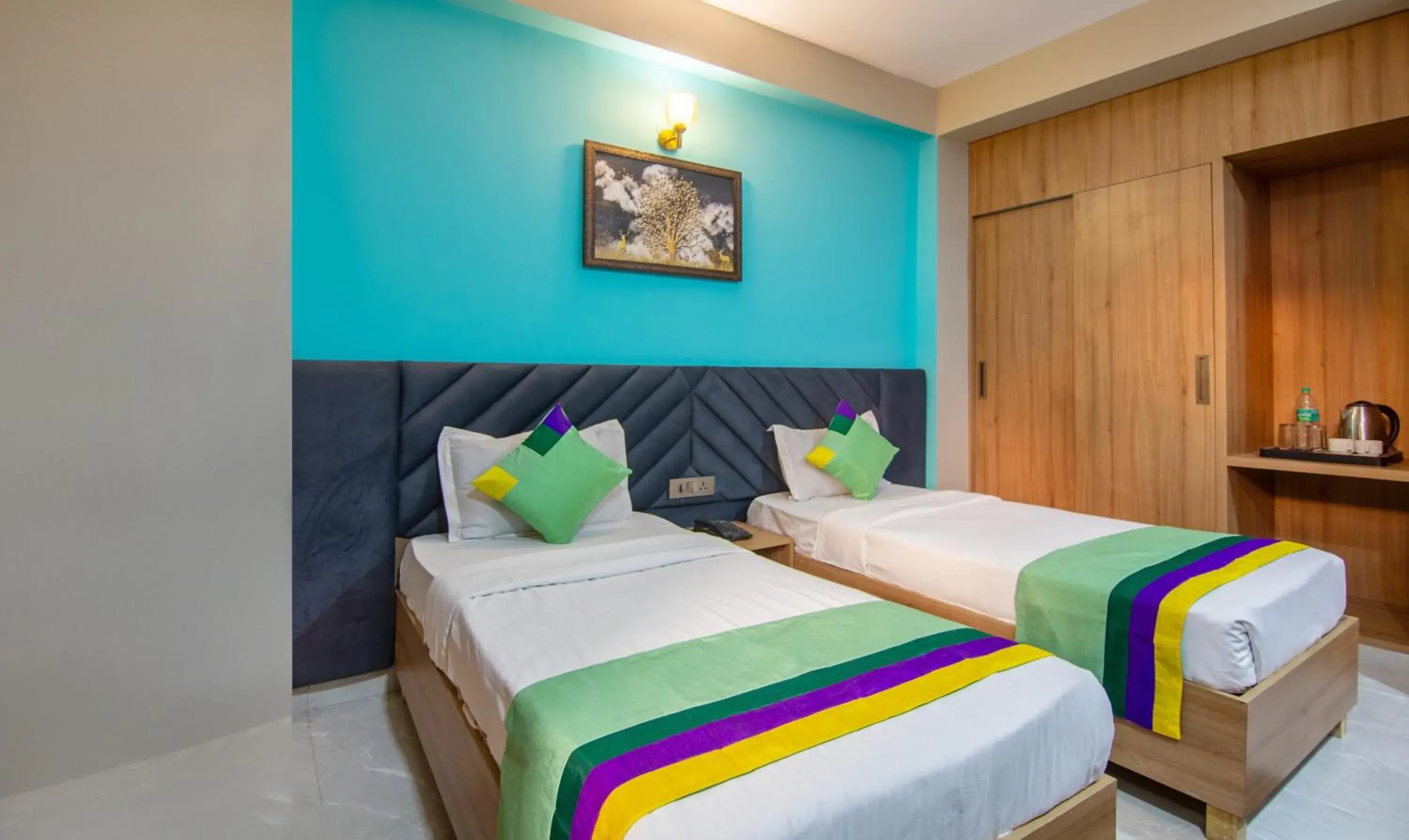Economy Double or Twin Room - single occupancy in Treebo Elite Corporate, Sector 62 Economy Double or Twin Room - single occupancy in Treebo Elite Corporate, Sector 62