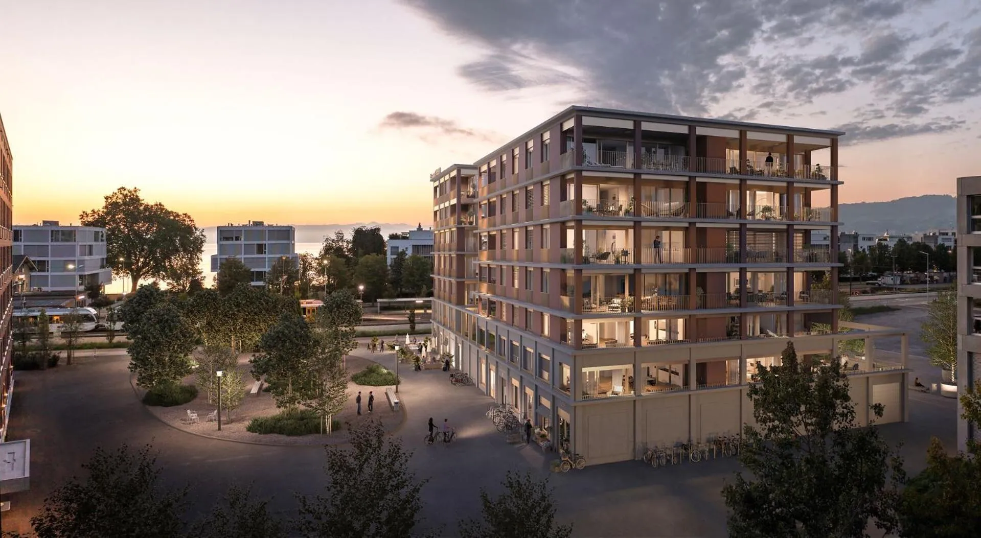 Property building in b-smart hotel Arbon