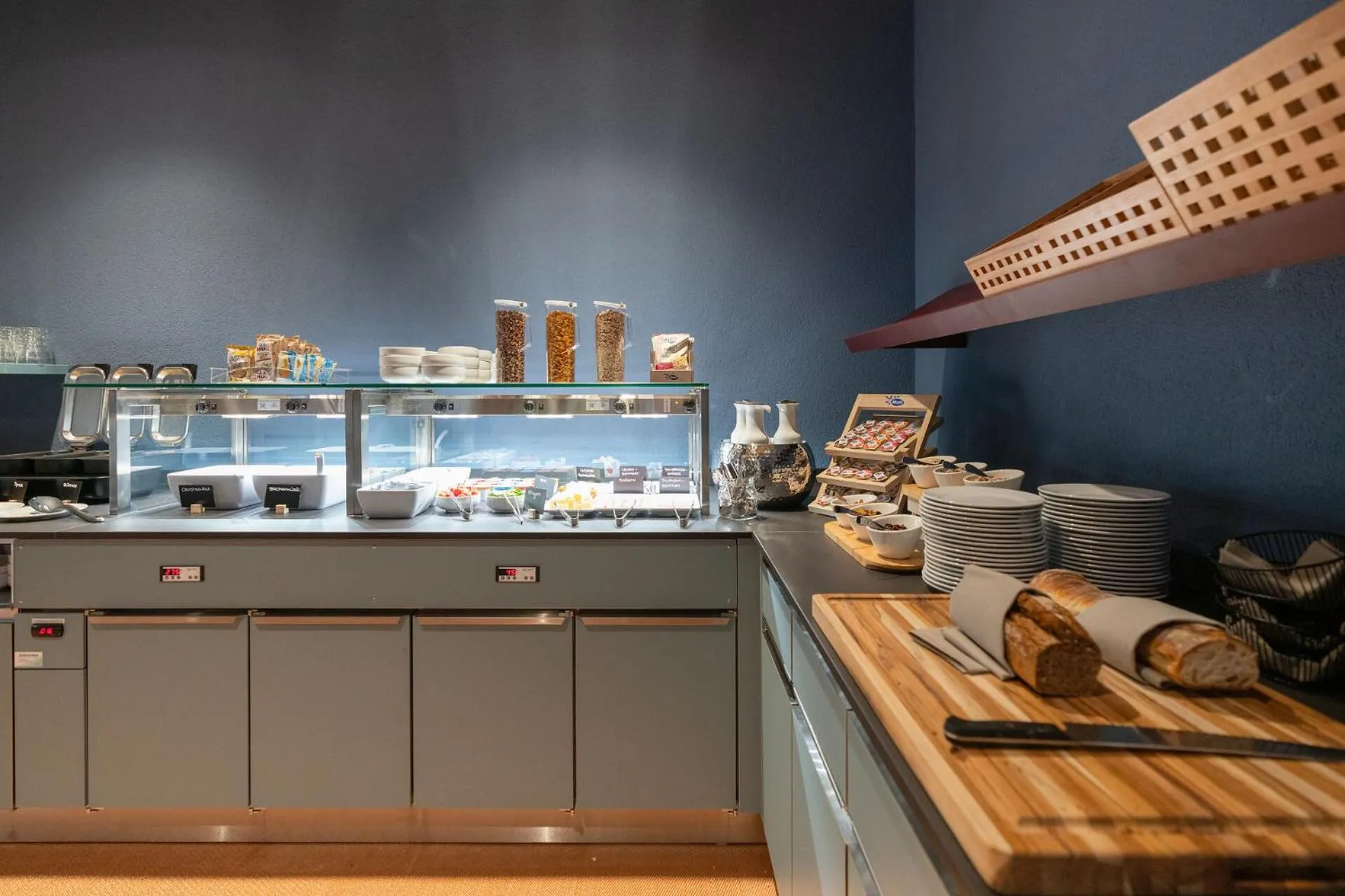 Breakfast in b-smart hotel Arbon