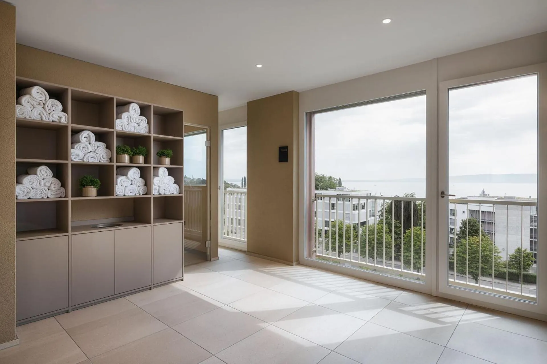 Spa and wellness centre/facilities in b-smart hotel Arbon