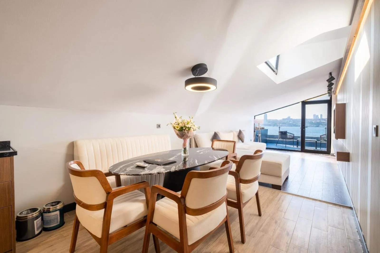 Seating area in 216 Bosphorus