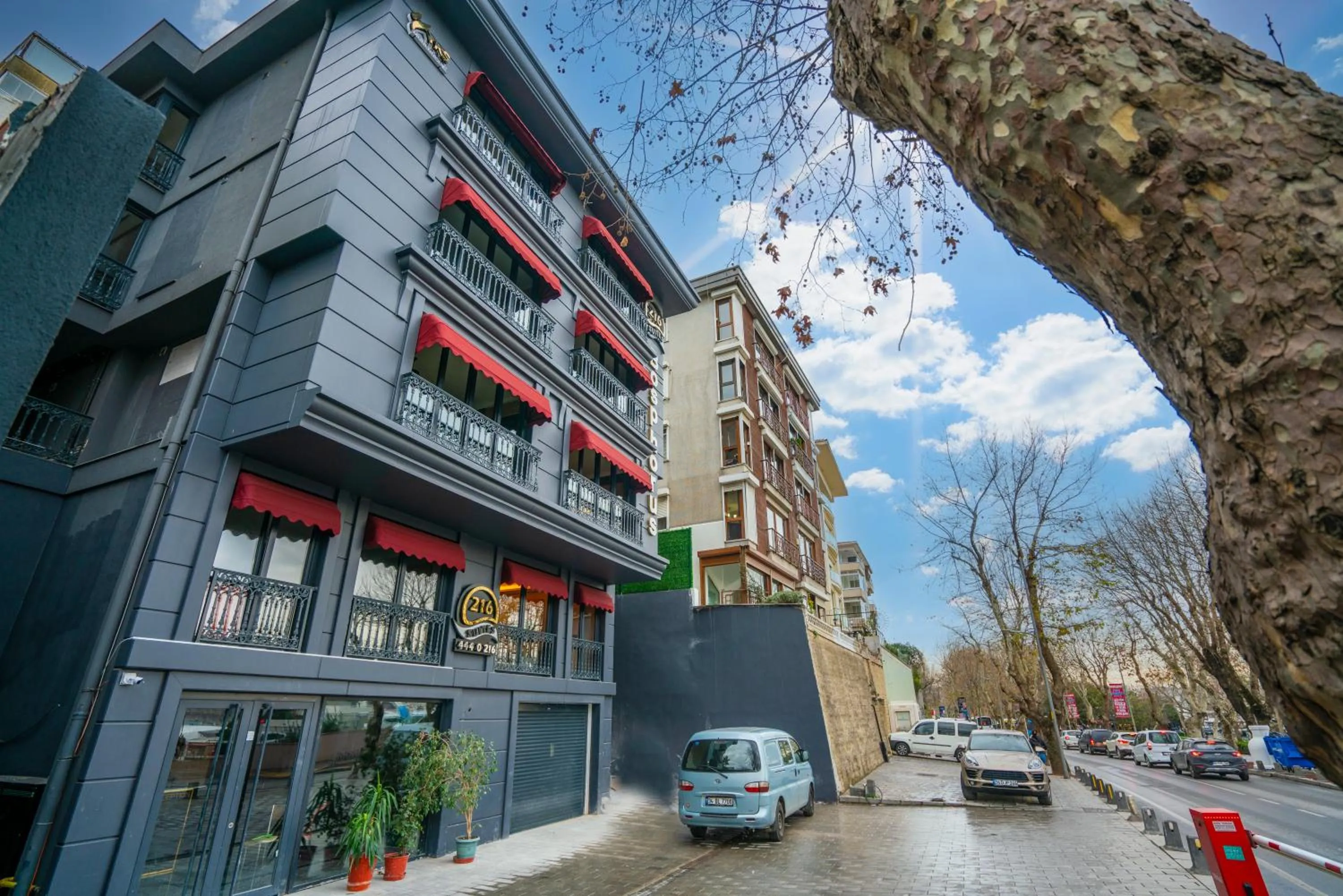 Property building in 216 Bosphorus