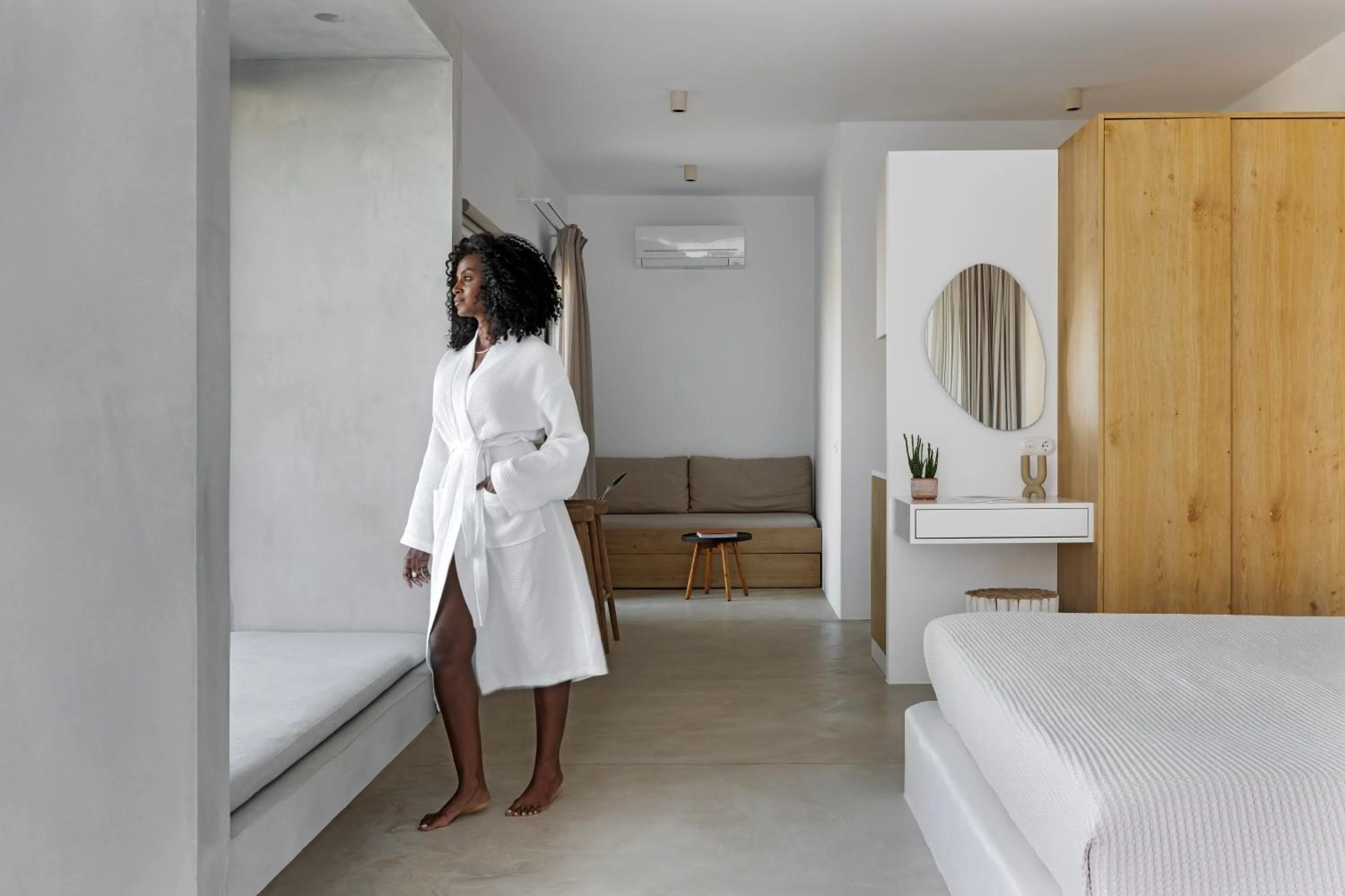 Bedroom, Bed in Ivy's Natural Resort