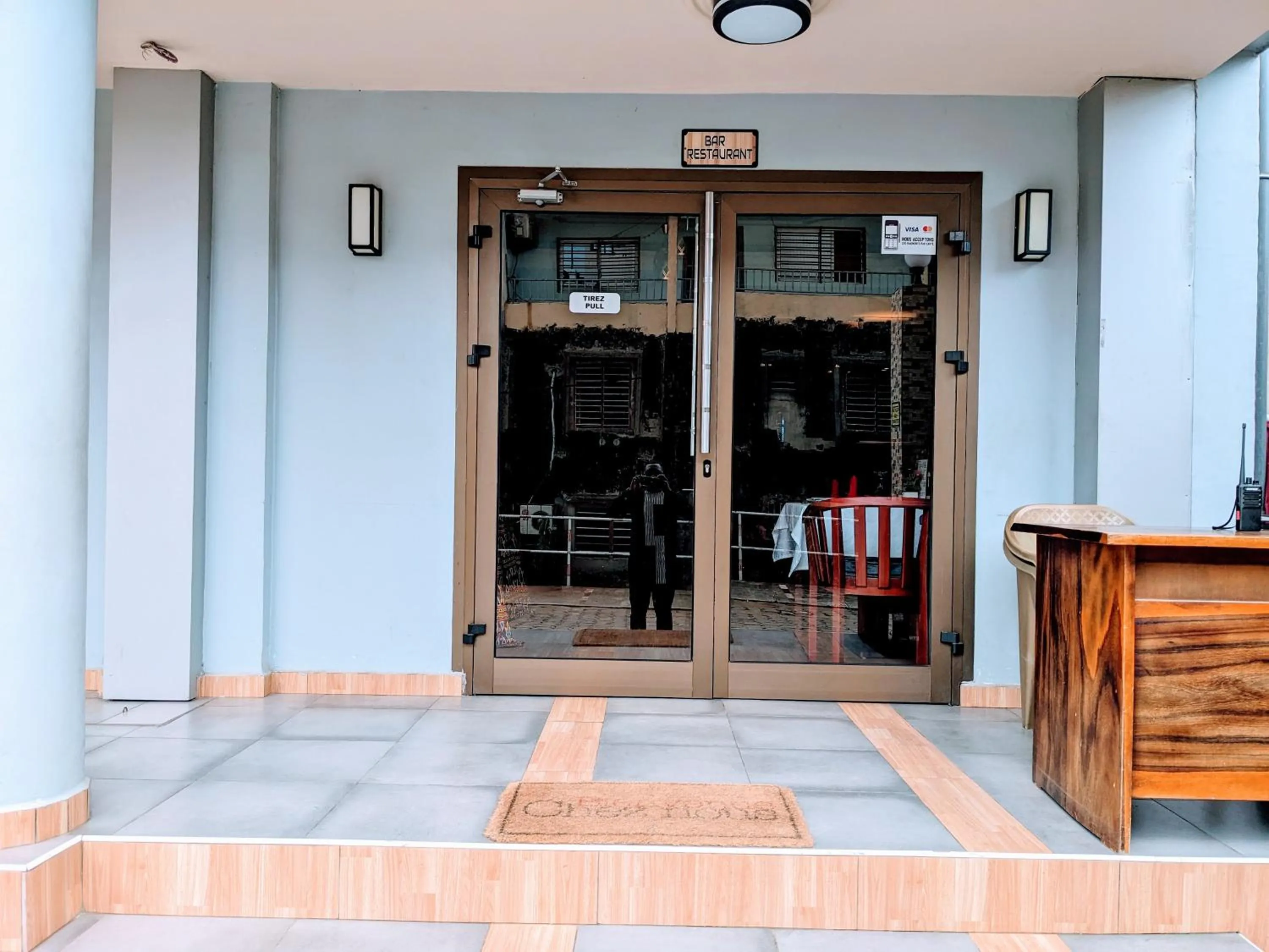 Facade/entrance in ALICIA HOTEL