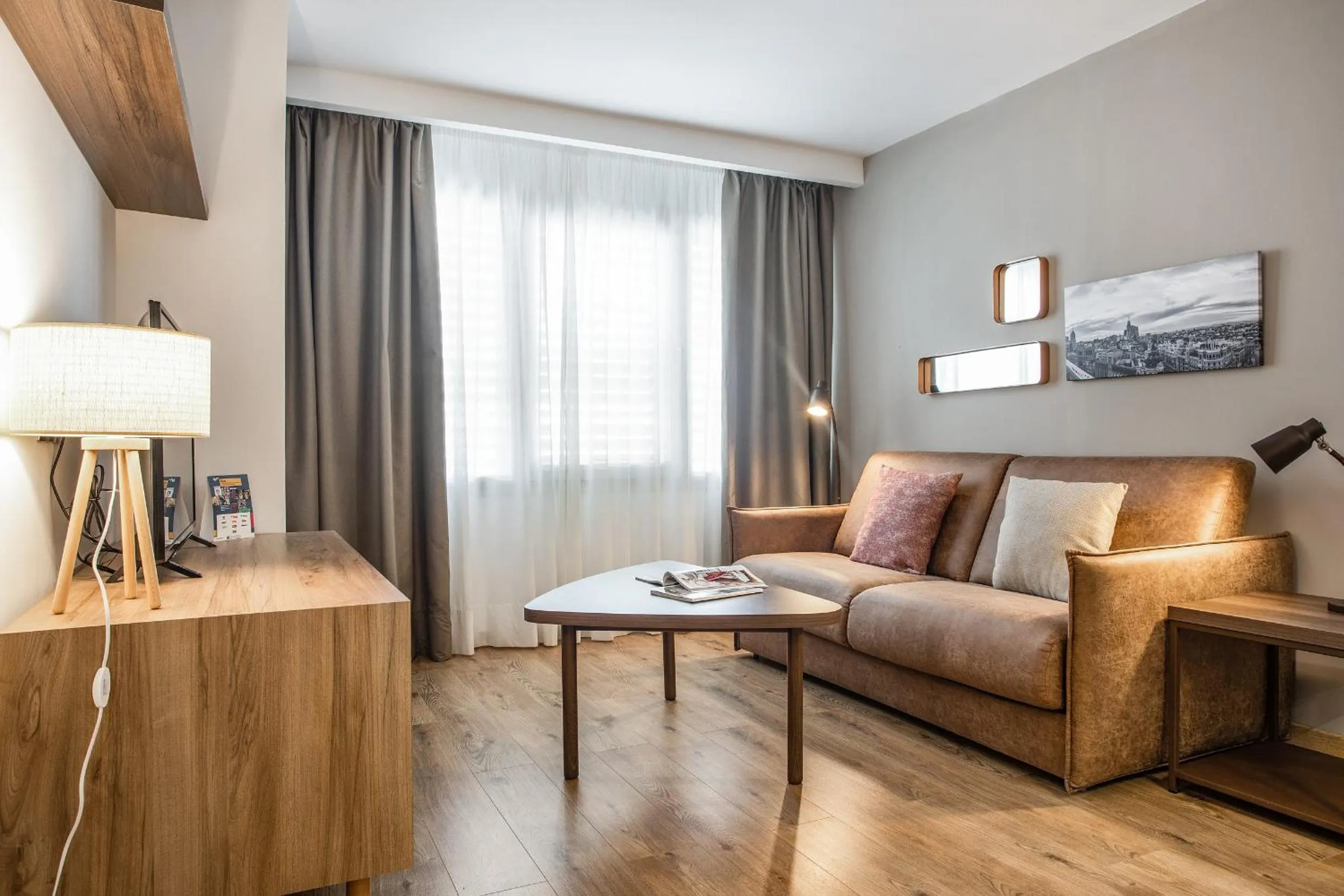 Living room in Pierre & Vacances Apartamentos Edificio Eurobuilding 2