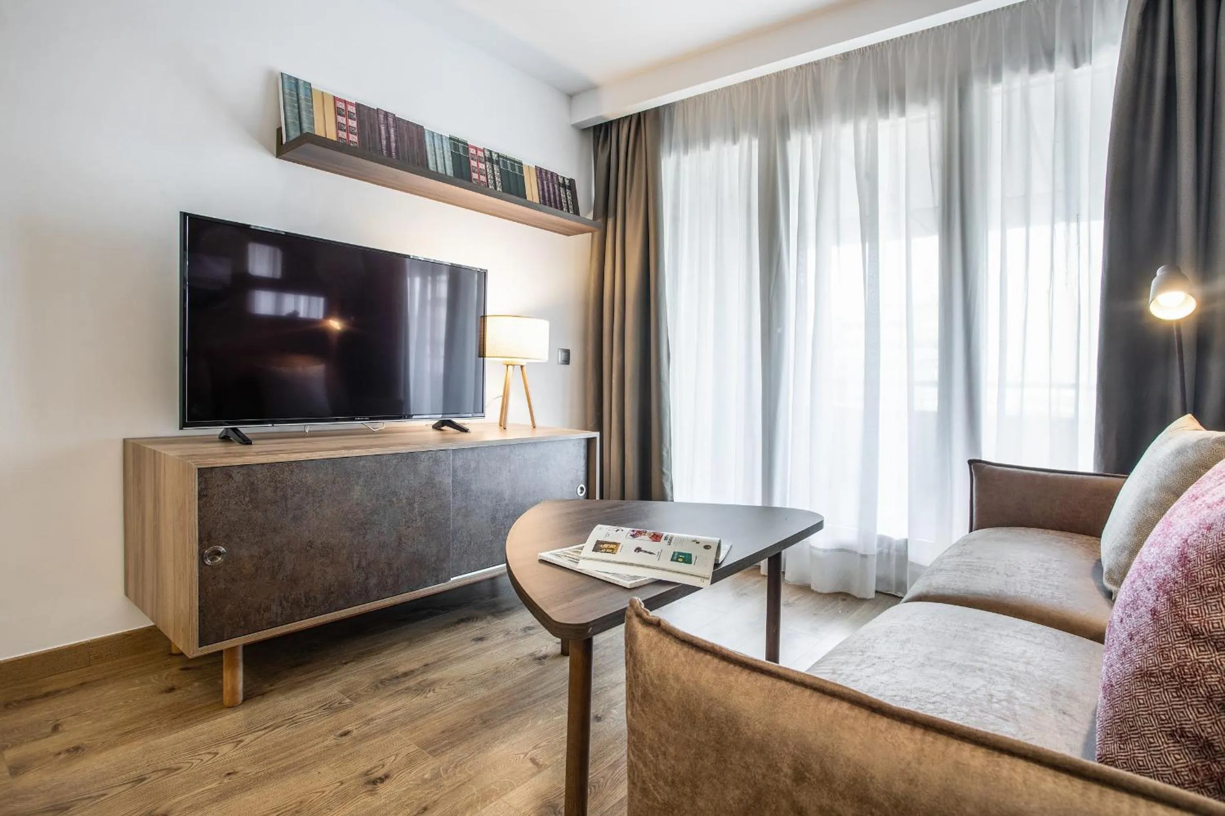 Living room in Pierre & Vacances Apartamentos Edificio Eurobuilding 2