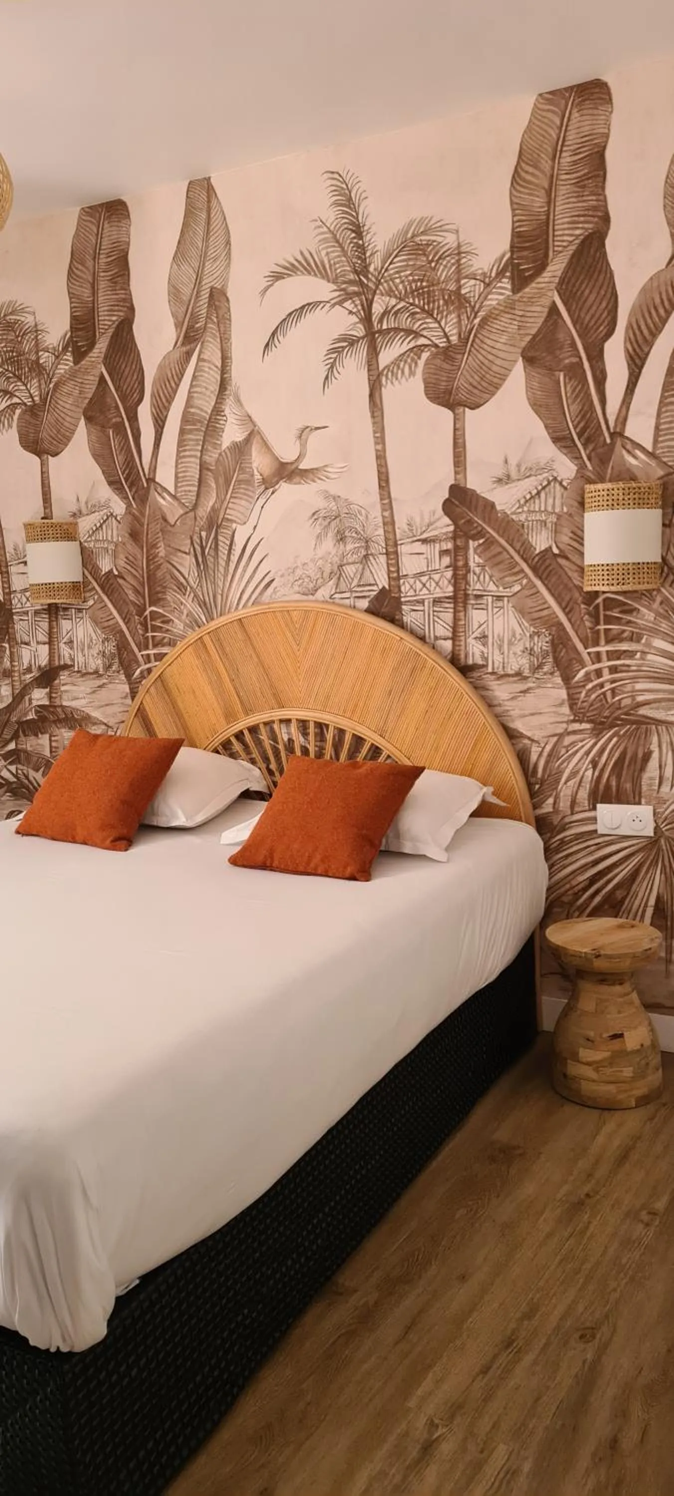 Bedroom, Bed in Hotel Le M