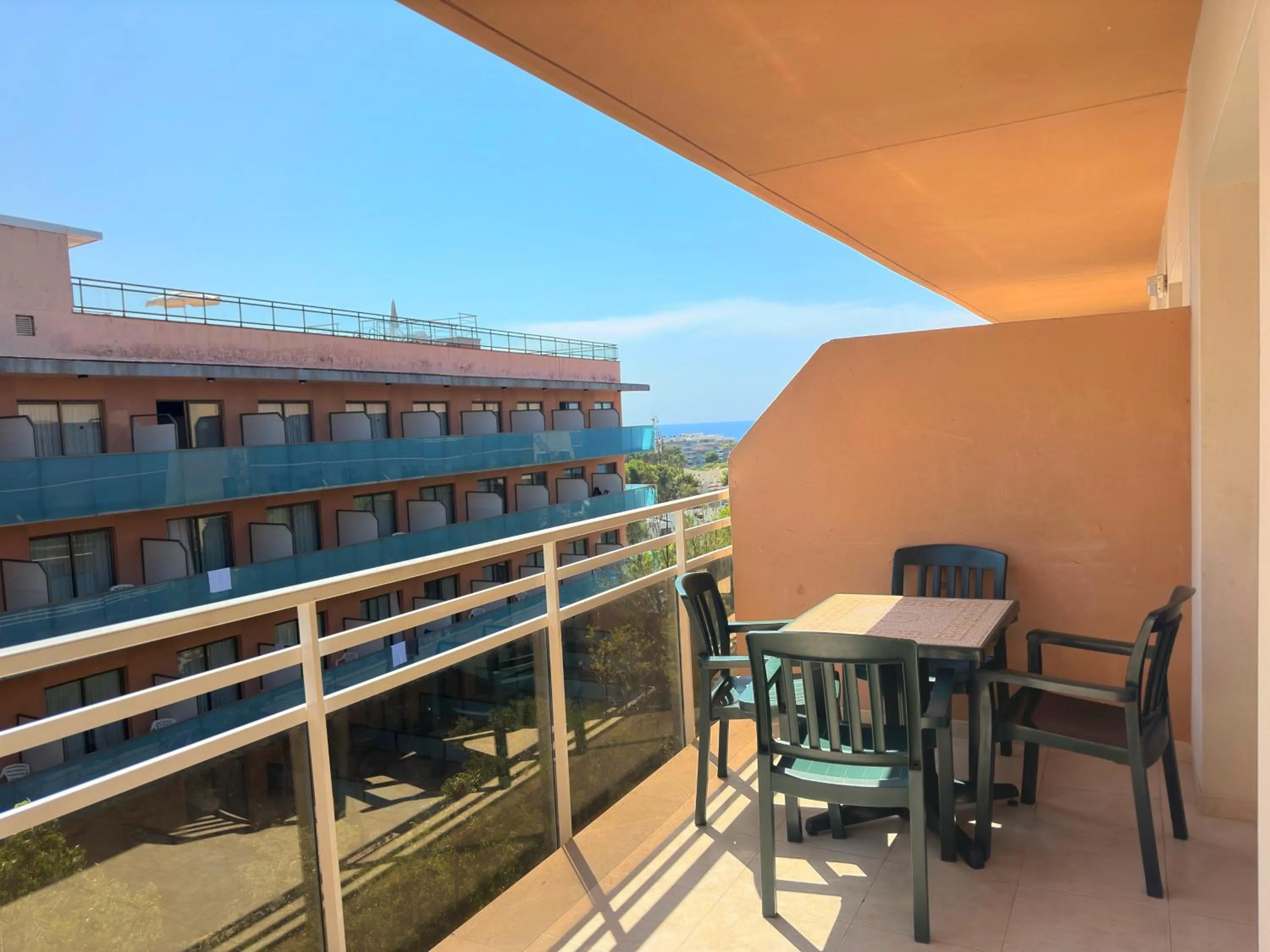 Patio in Aparthotel SunClub Salou