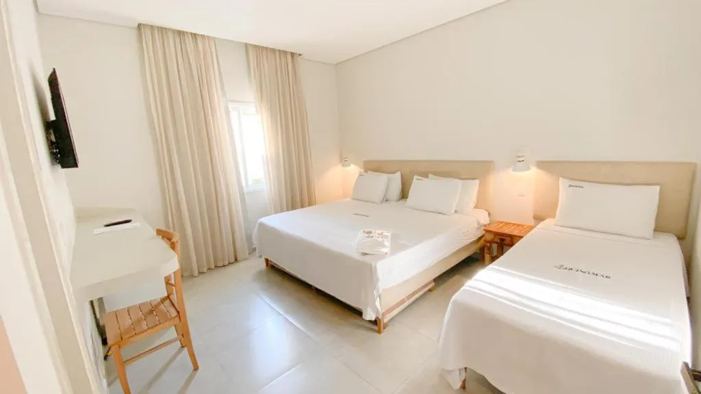 Bedroom, Bed in Pousada Aquino Mar