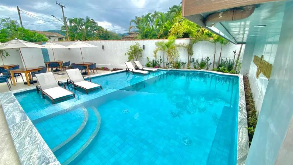 Swimming pool in Pousada Aquino Mar