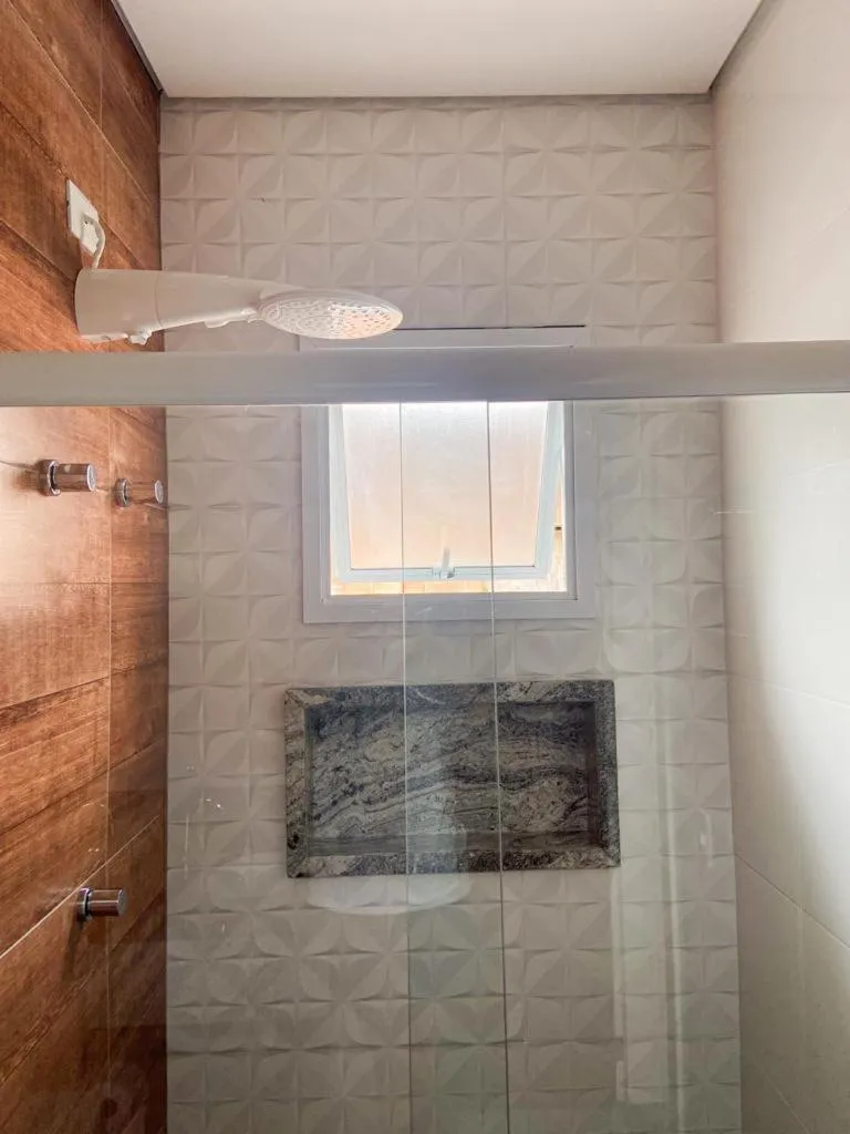 Shower in Pousada Aquino Mar