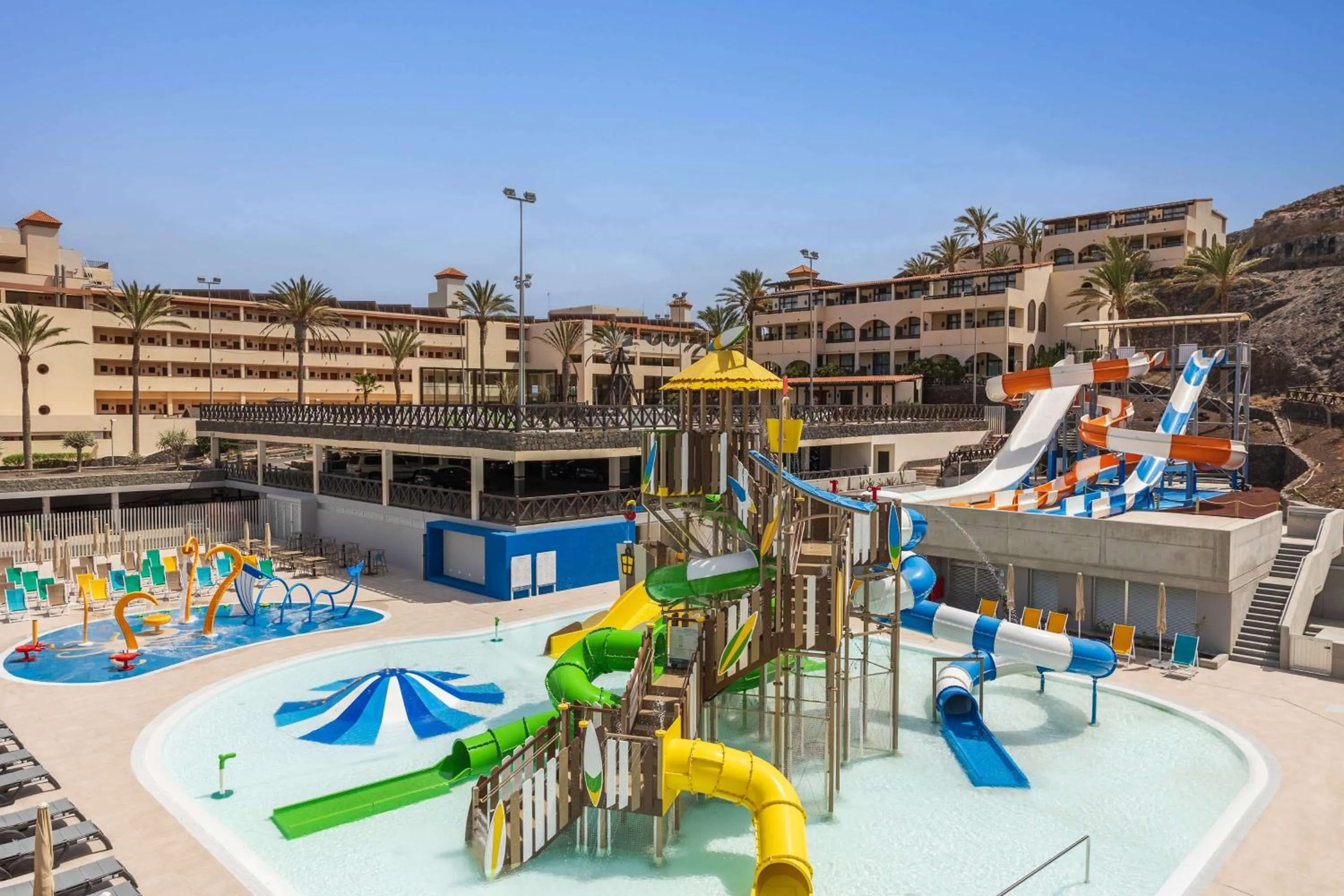 Aqua park in Occidental Jandía Mar