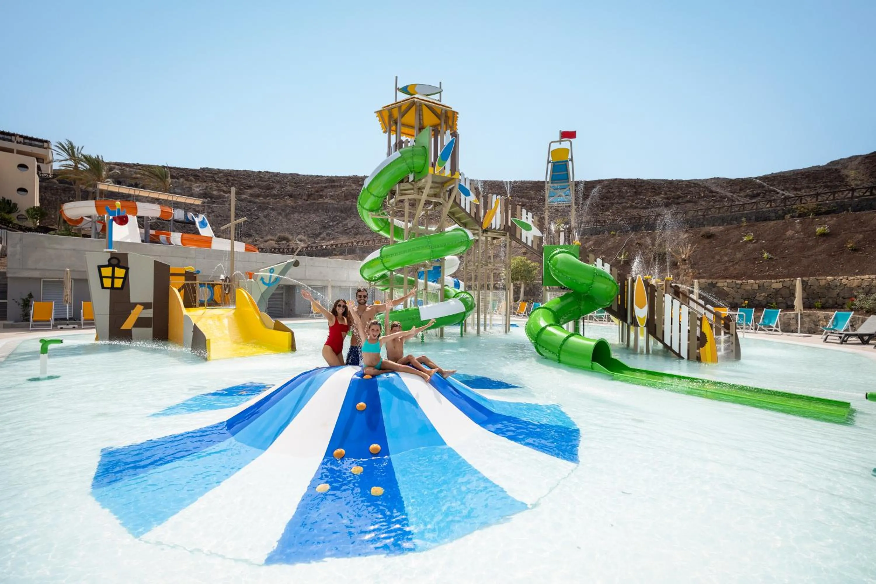 Aqua park in Occidental Jandía Mar