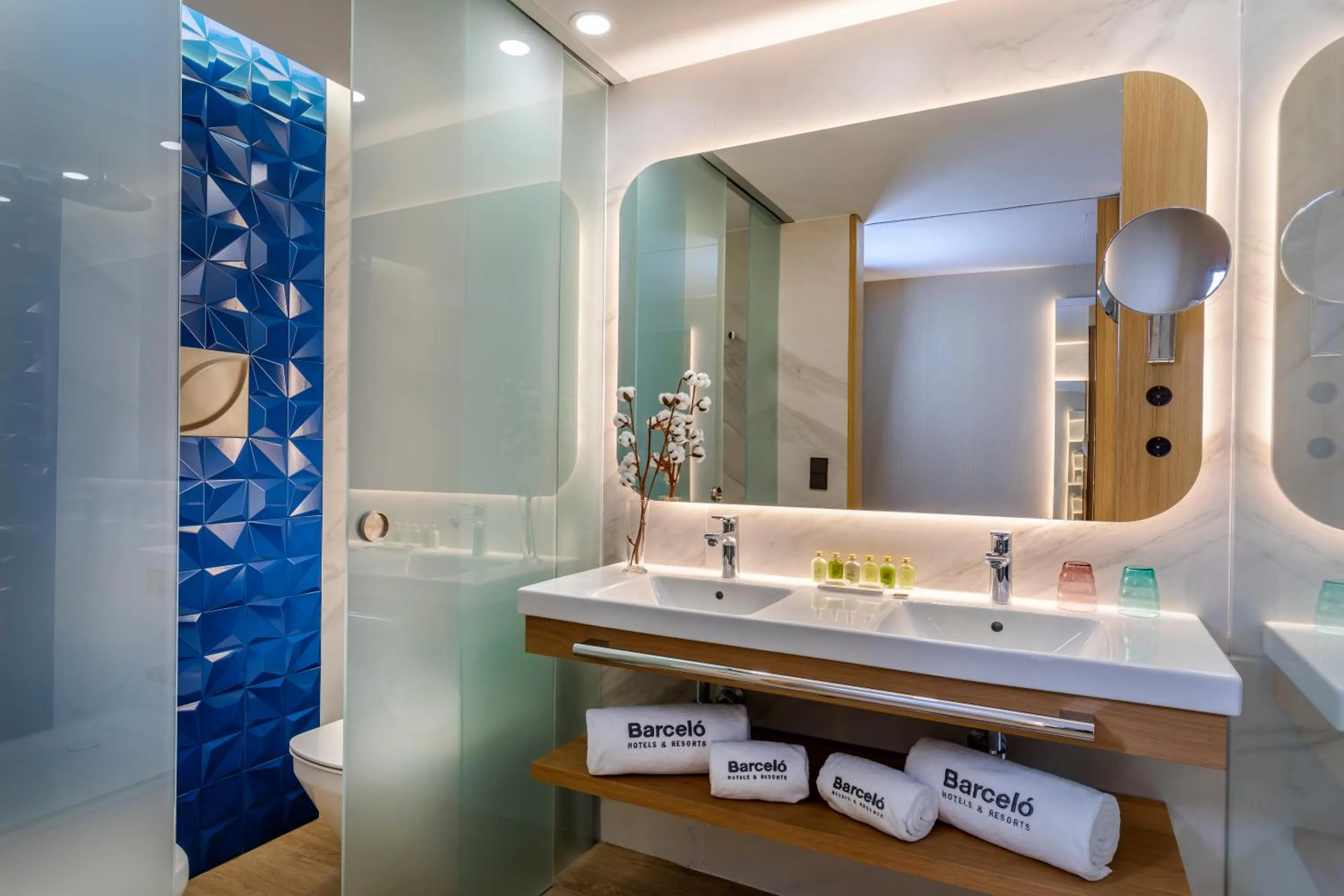 Shower in Barceló Cáceres V Centenario