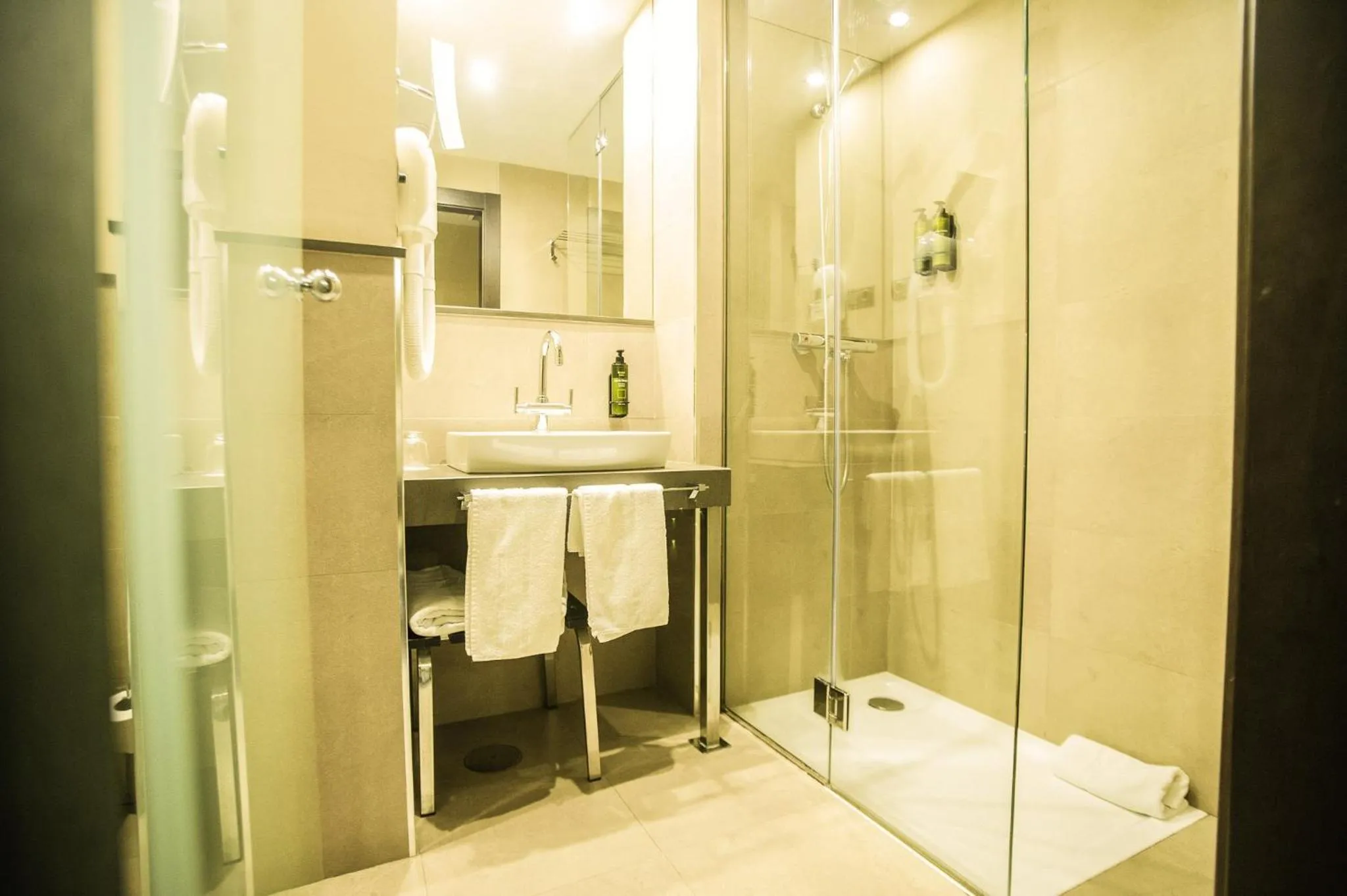 Bathroom in AZZ Asturias LangreHotel & Spa