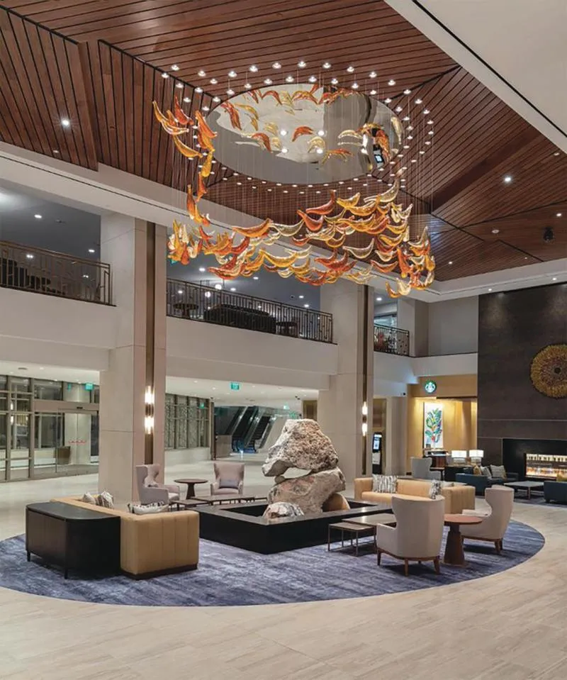 Lobby or reception in Harrah's Cherokee, A Caesars Destination