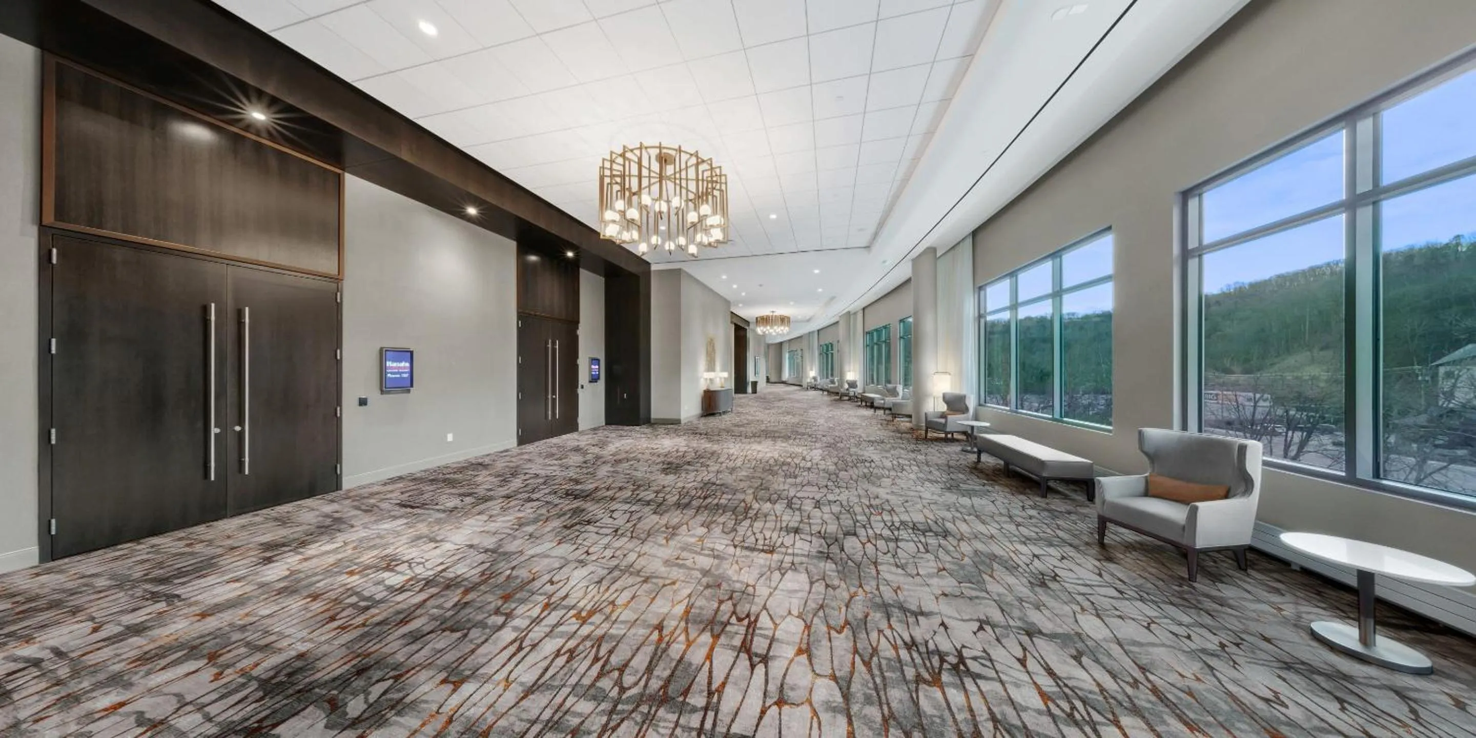 Seating area in Harrah's Cherokee, A Caesars Destination