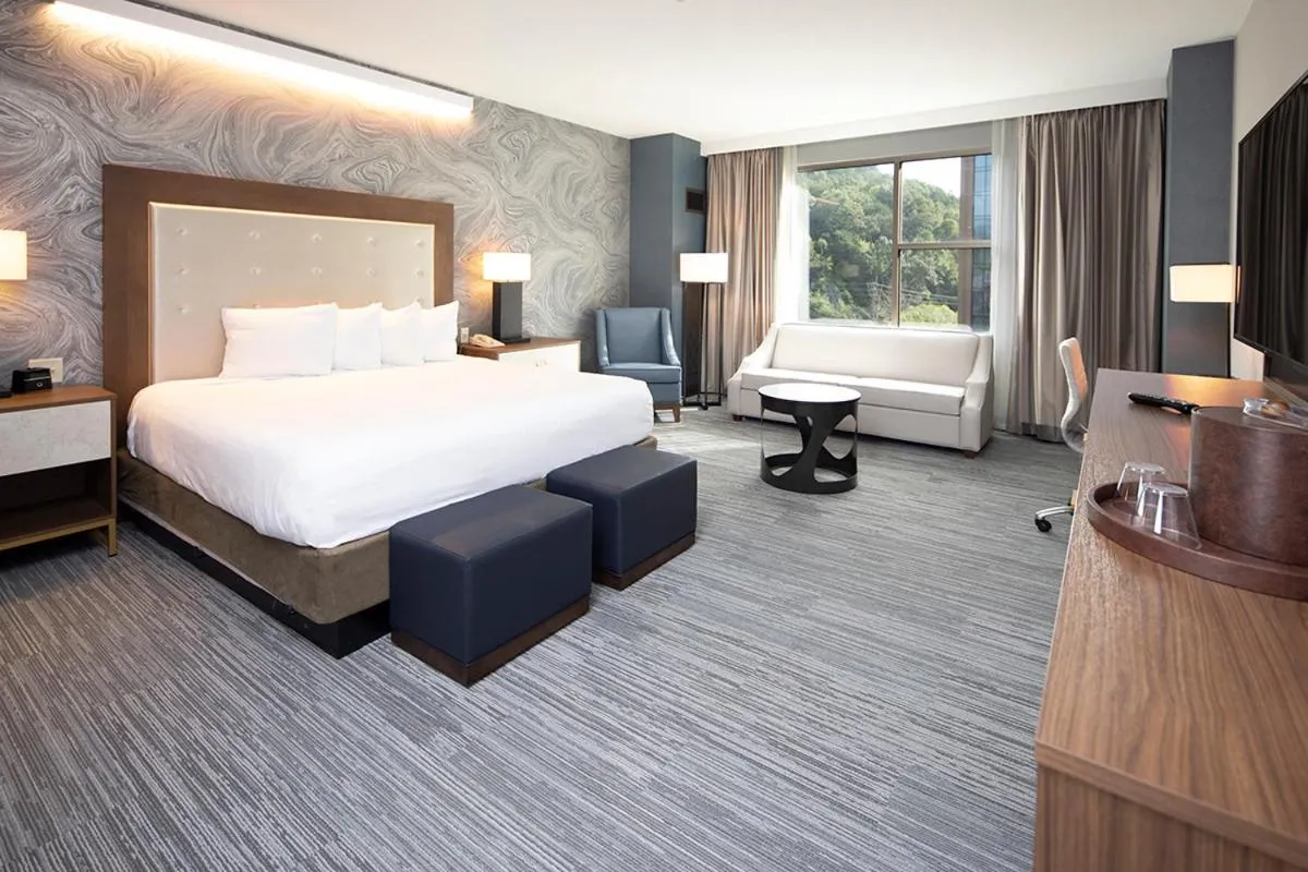 Bed in Harrah's Cherokee, A Caesars Destination