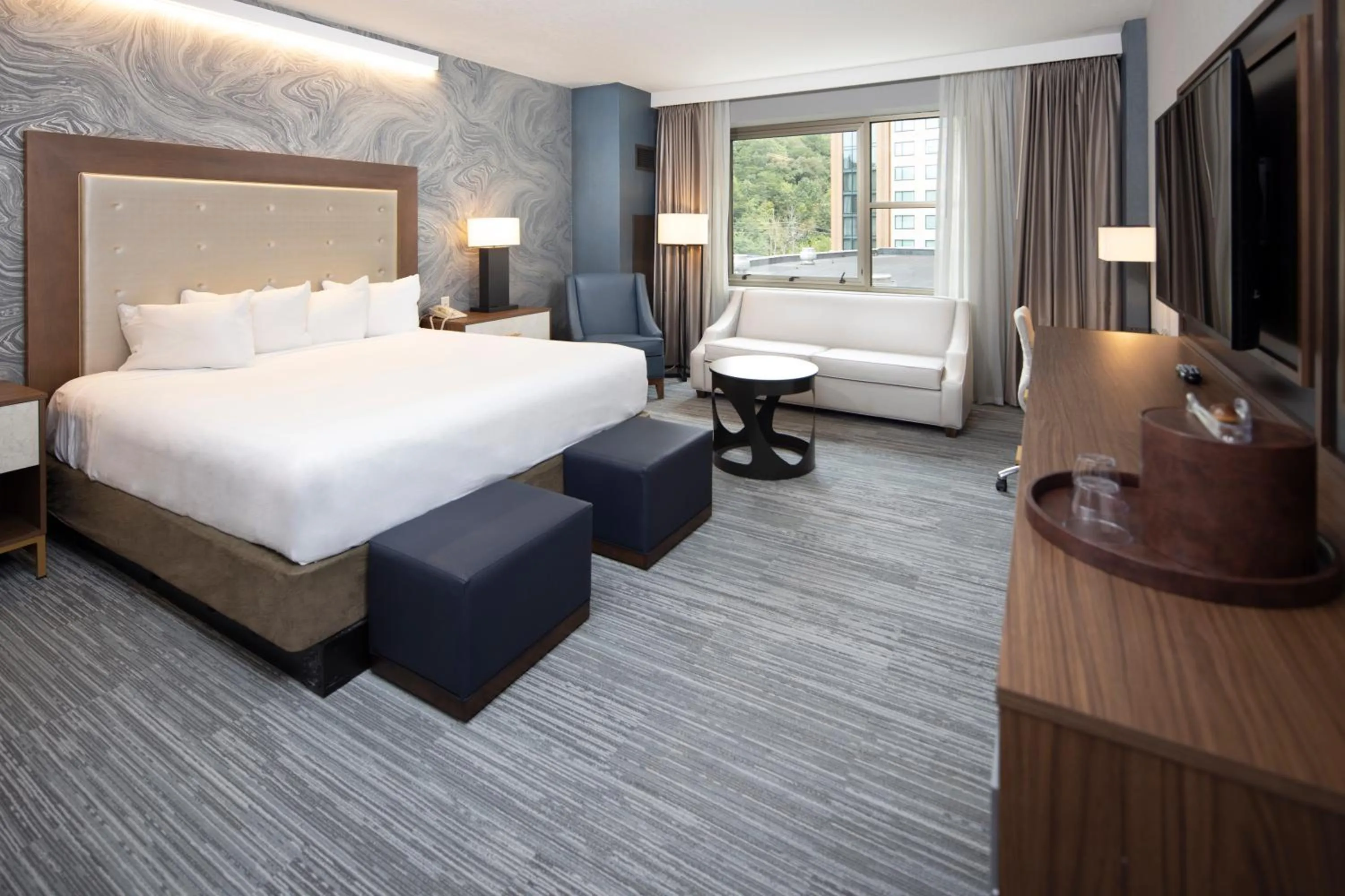 Bed in Harrah's Cherokee, A Caesars Destination