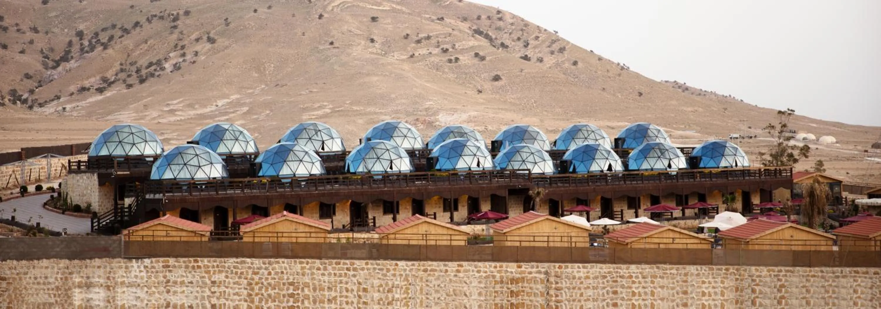 Natural landscape in Petra Seasons luxury Resort