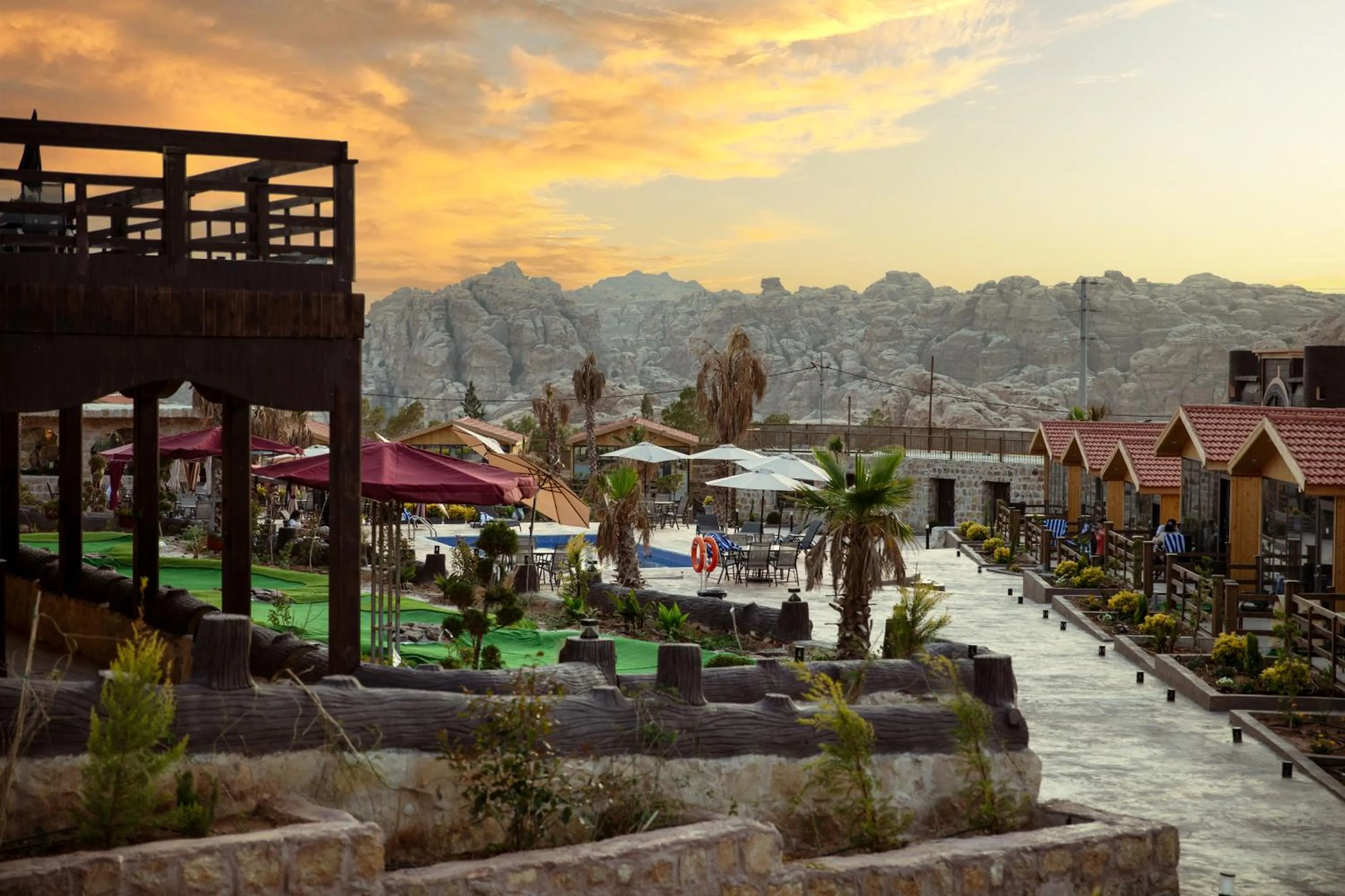 Property building in Petra Seasons luxury Resort