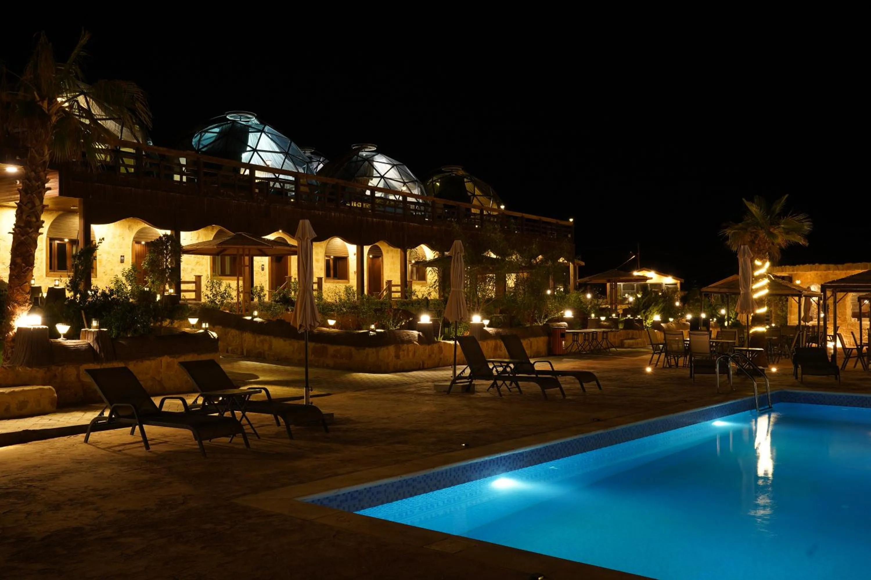 Pool view in Petra Seasons luxury Resort